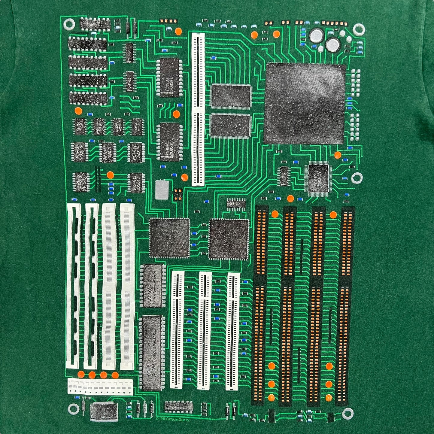 Vintage 1996 Computer Gear Motherboard tee (M)