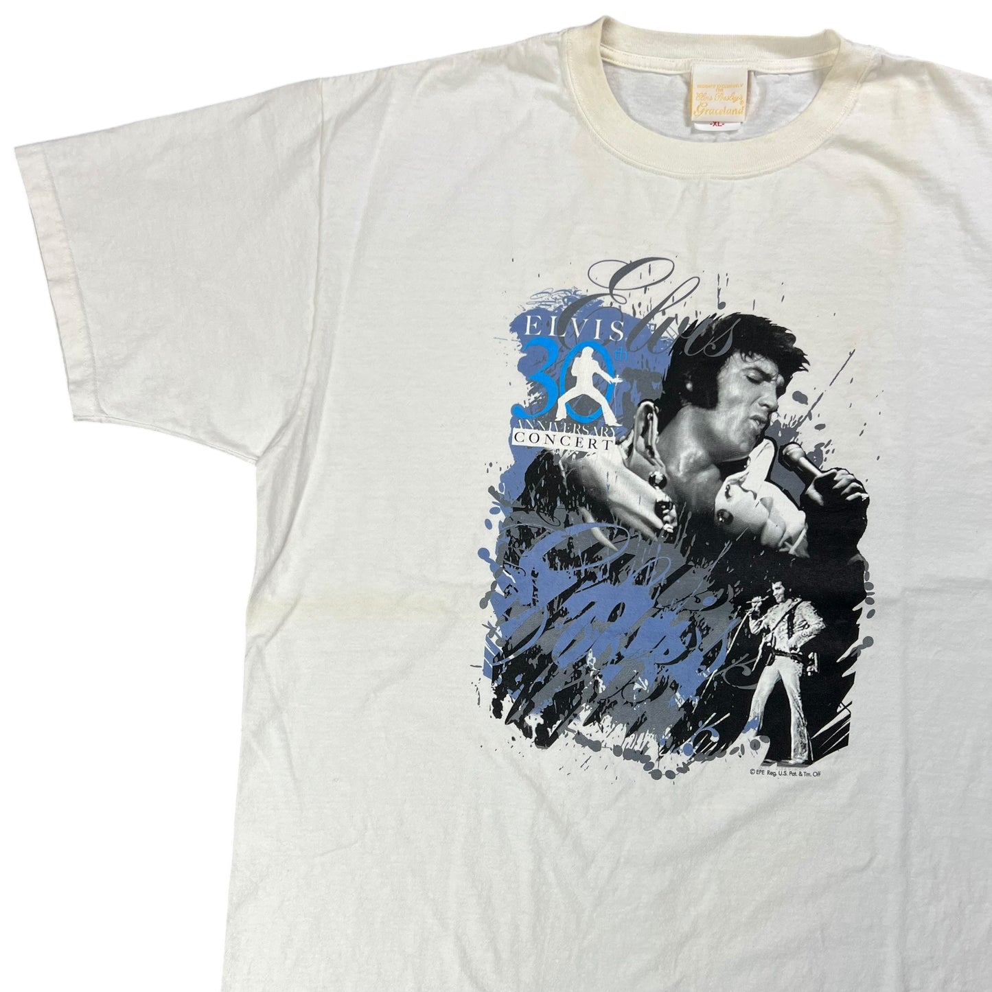 Vintage 2007 Elvis Presley 30th anniversary concert tee (XL)