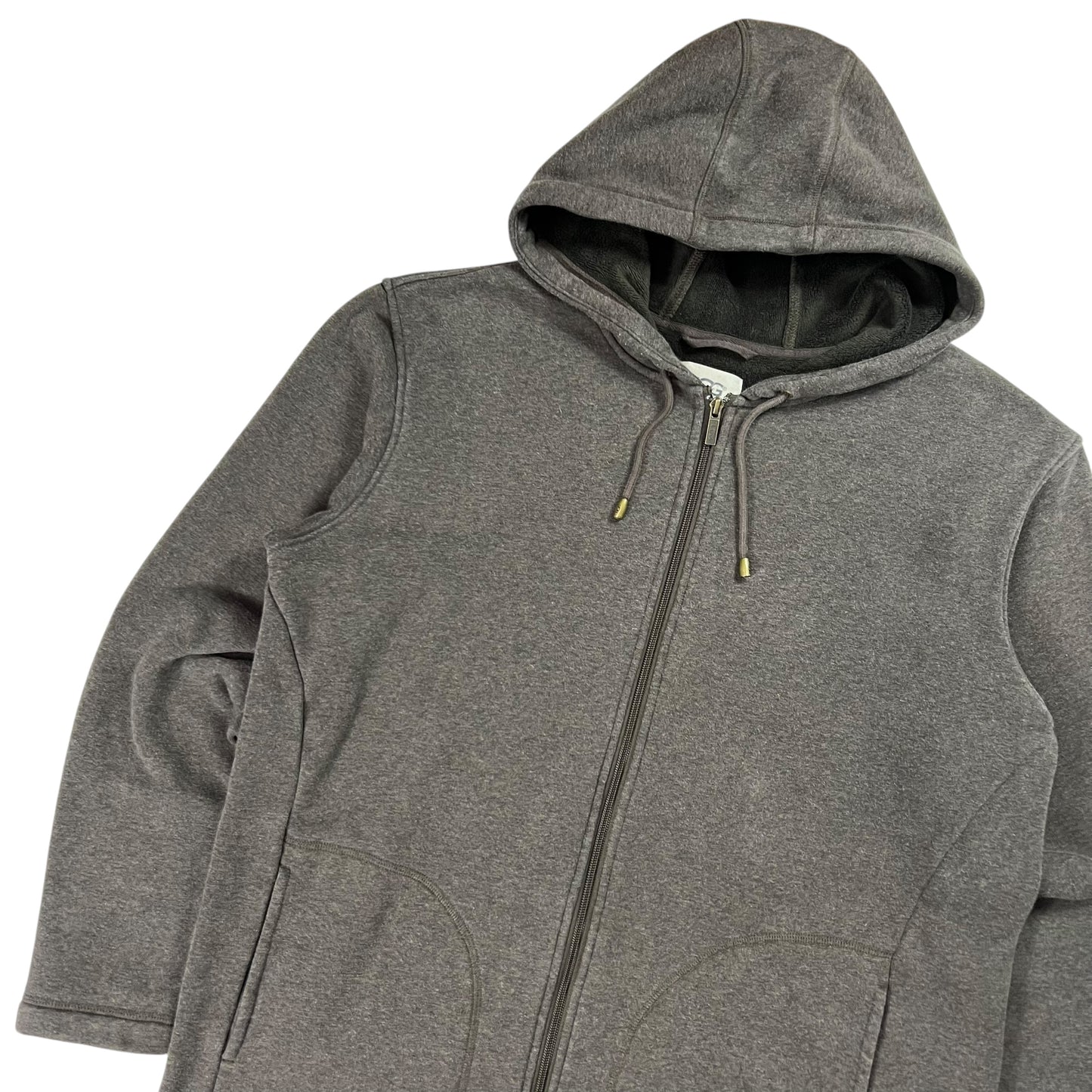 Y2K Ugg for men full zip brown hoodie (XL)