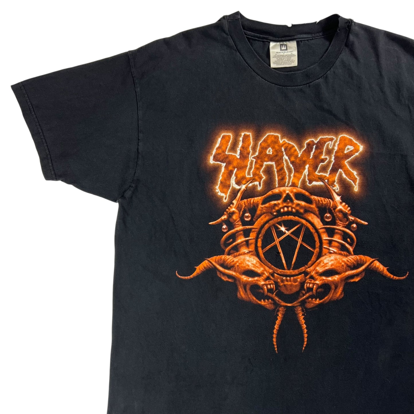 Vintage 1999 Winterland Slayer Diabolus on tour band tee (XL)