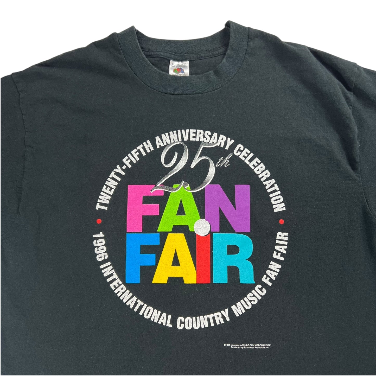 Vintage 1996 Country Music Fan Fair tee (XL)