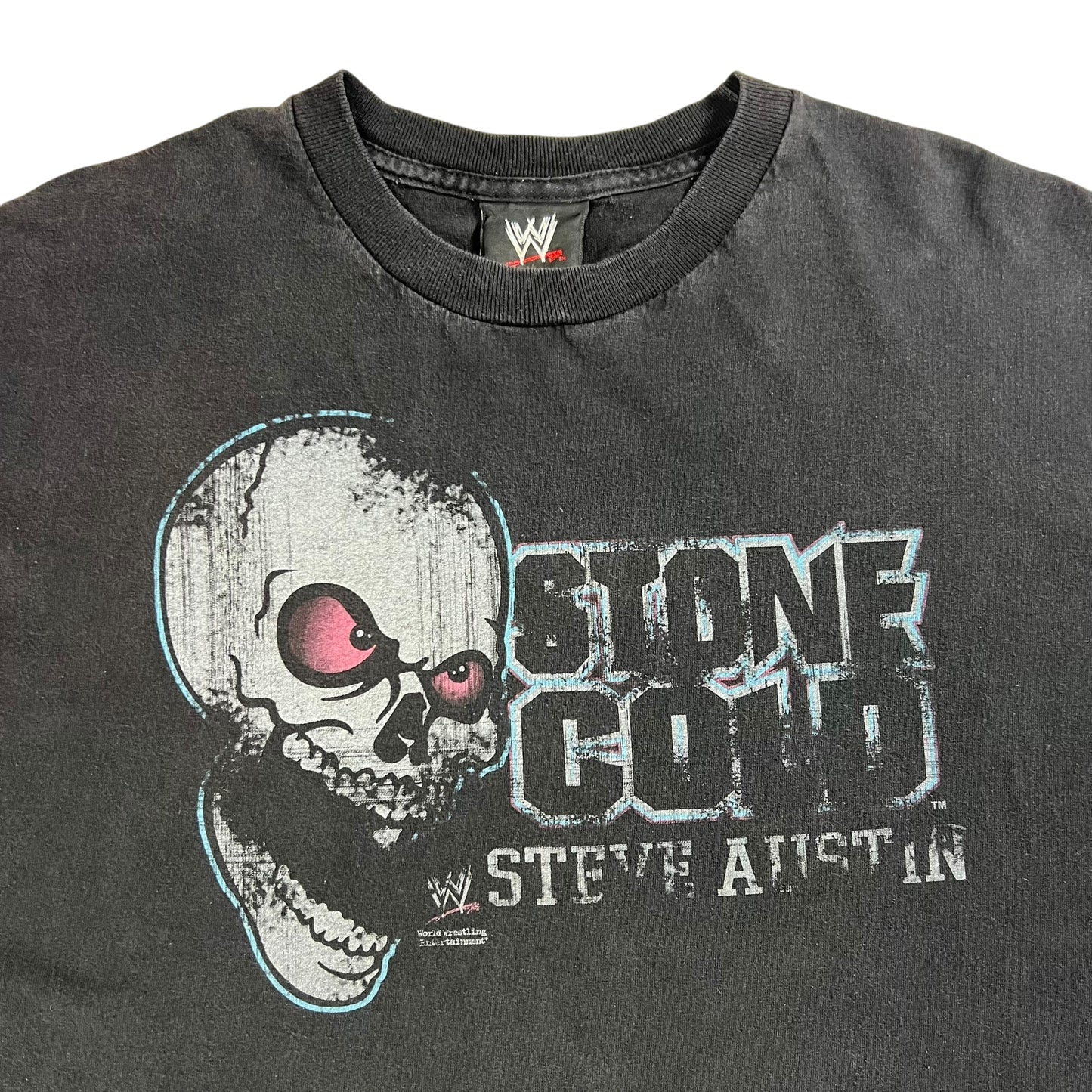 Vintage 2002 Stone Cold Steve Austin WWE wrestling tee (XL)