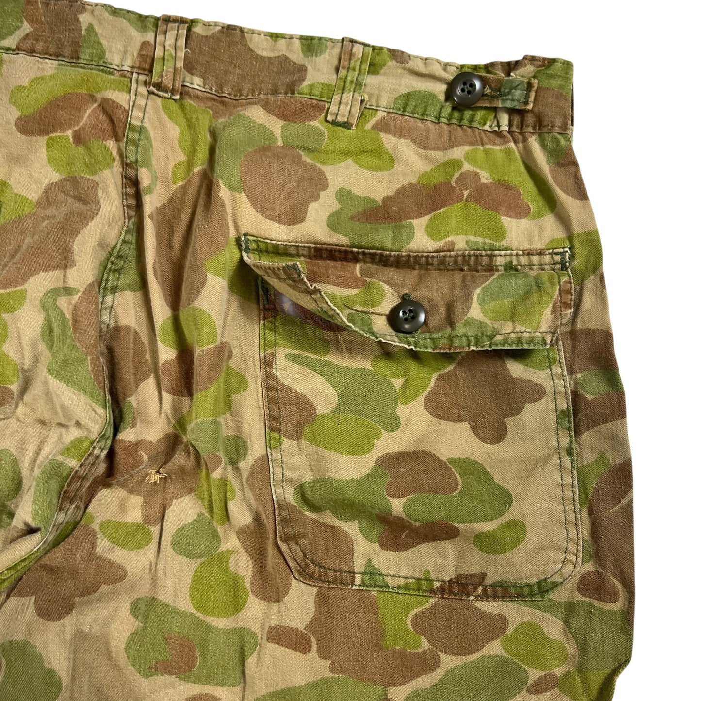 Vintage 80s Ranger duck camo OG107 style pants (36x28)