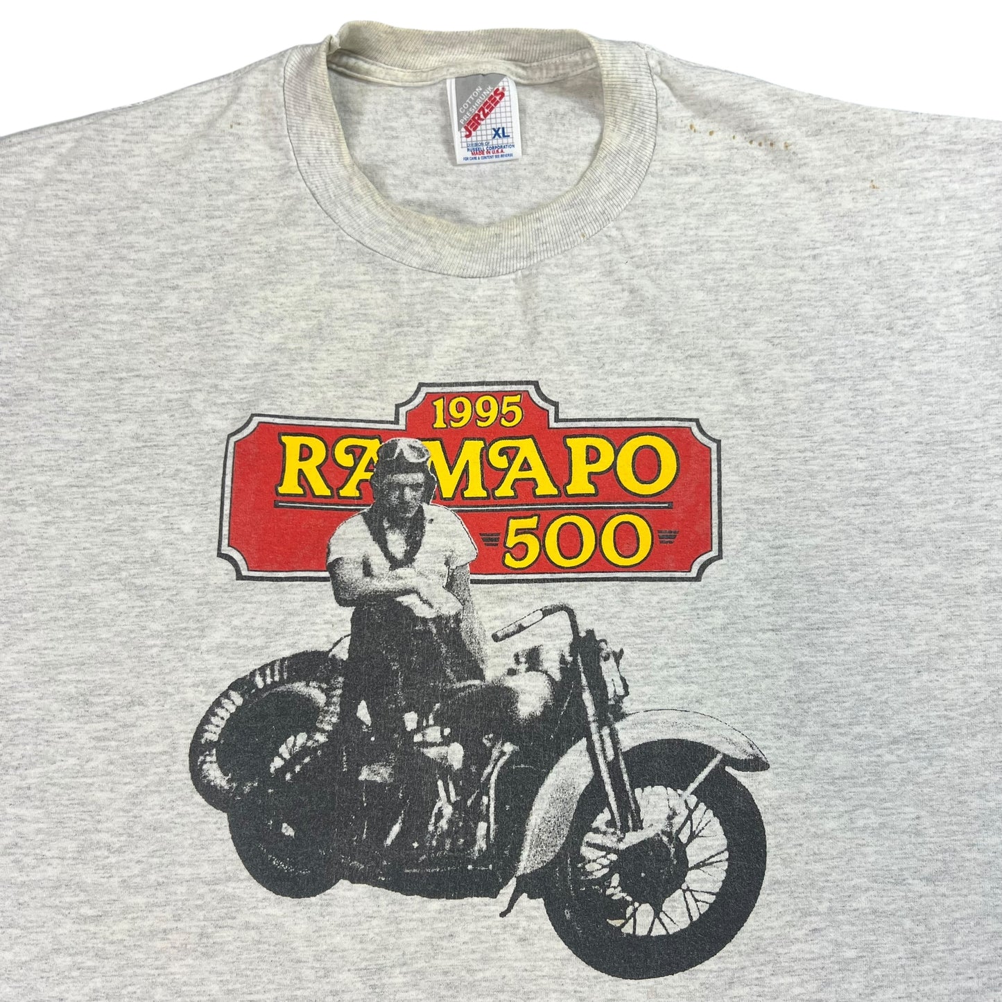 Vintage 1995 Ramapo 500 Biker Rally tee (XL)