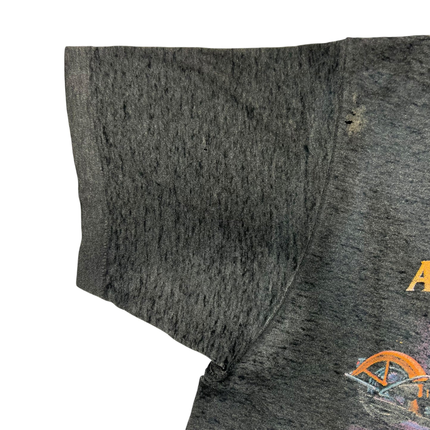 Vintage 1992 Harley Davidson 3D Emblem American Classics thrashed tee (M)
