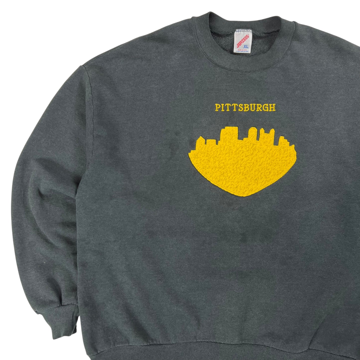 Vintage 90s Pittsburgh city crewneck (L)