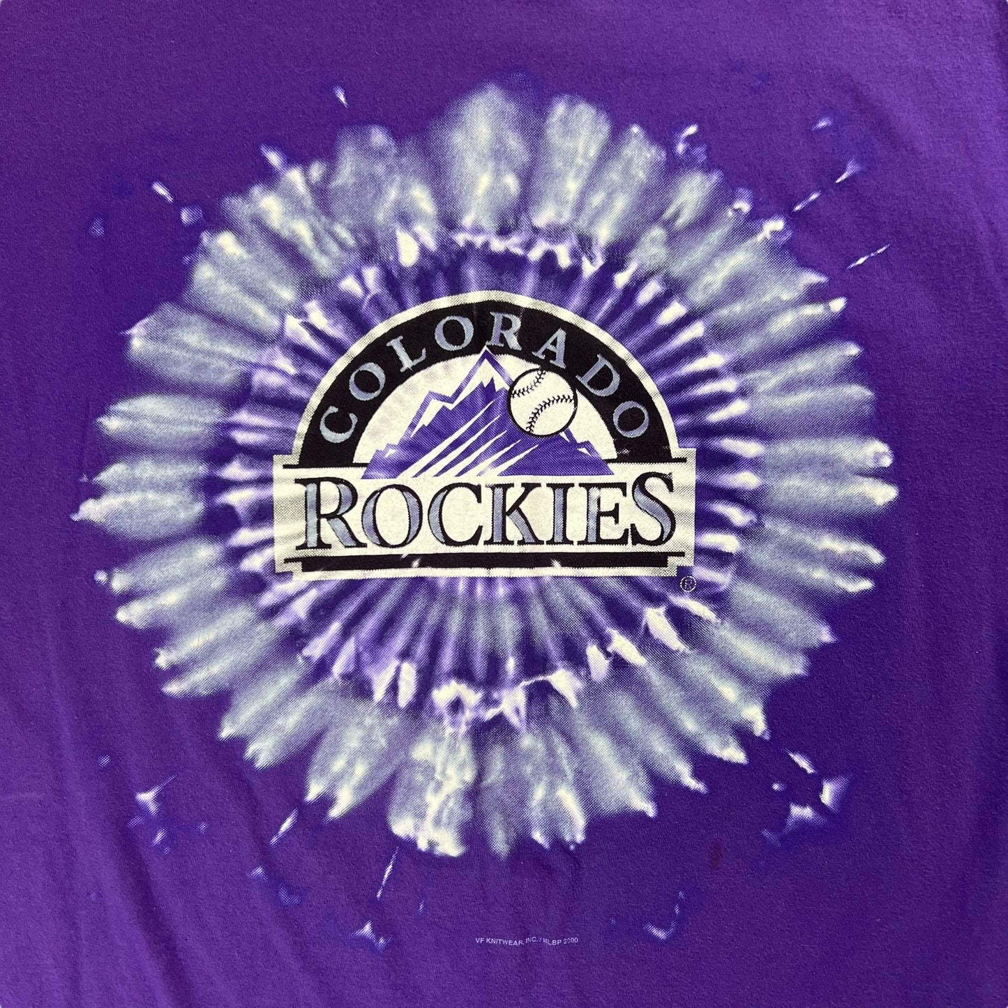 Vintage 2000 Colorado Rockies MLB tee (L)