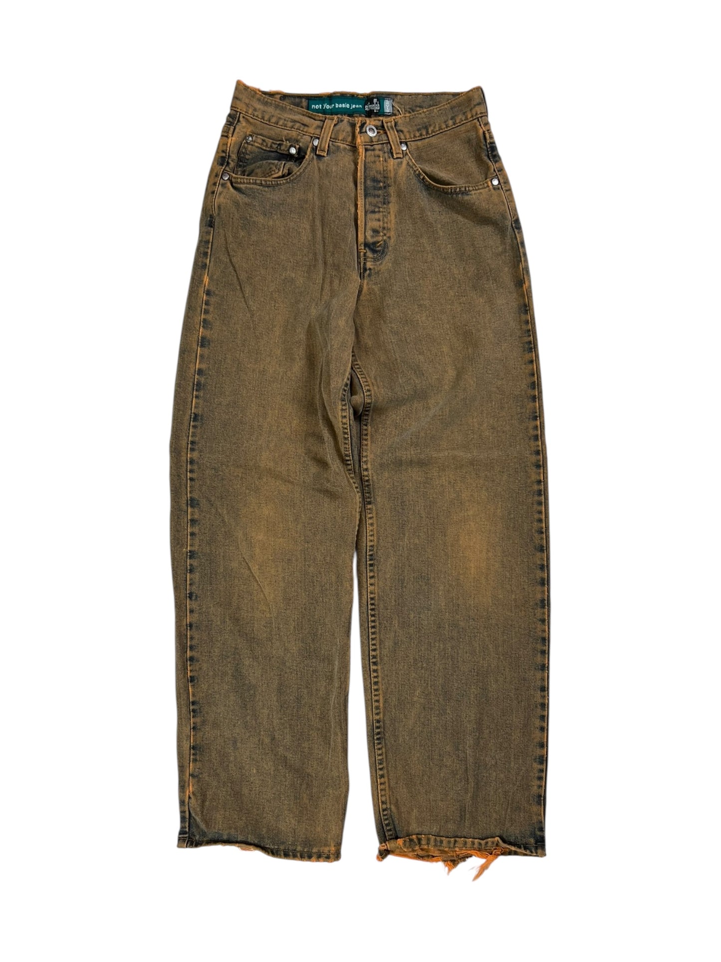 Vintage Y2K Levi’s Silver Tab overdye women’s baggy denim jeans (27x30)