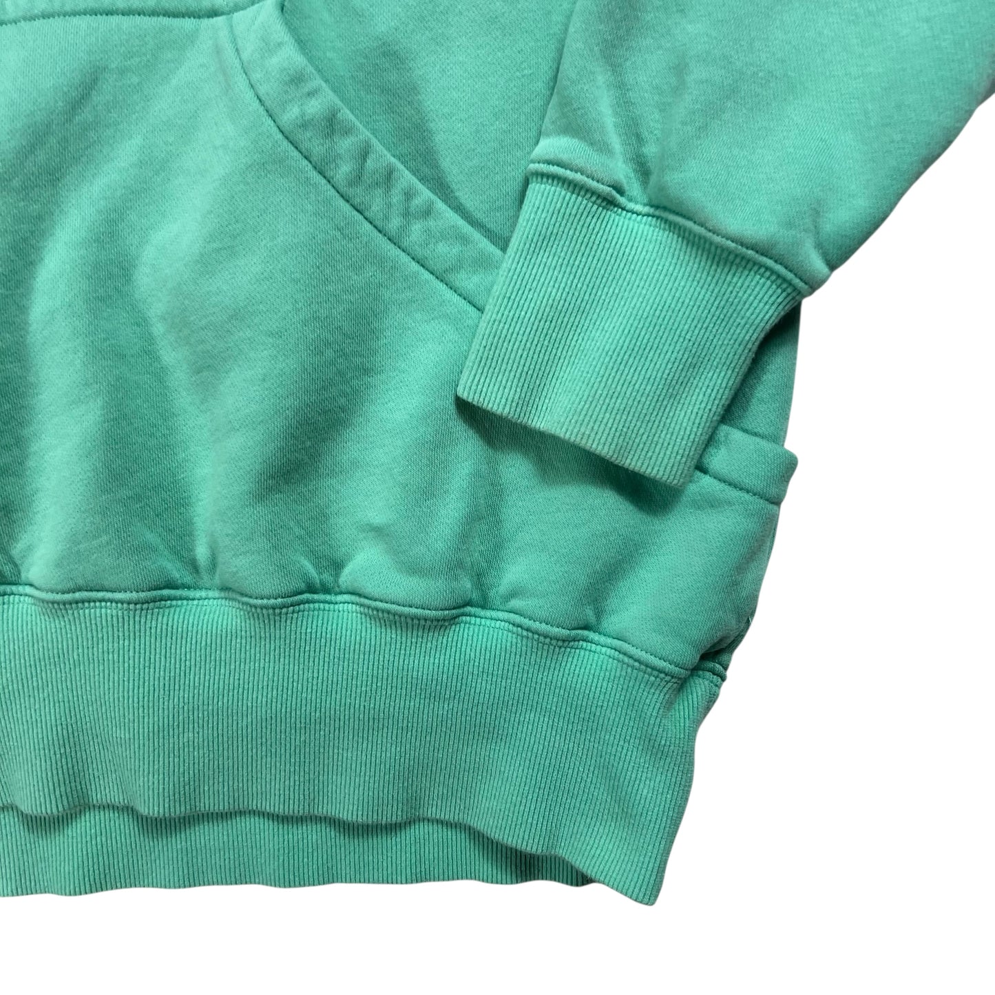 Y2K Nike Center swoosh turquoise hoodie (S/M)