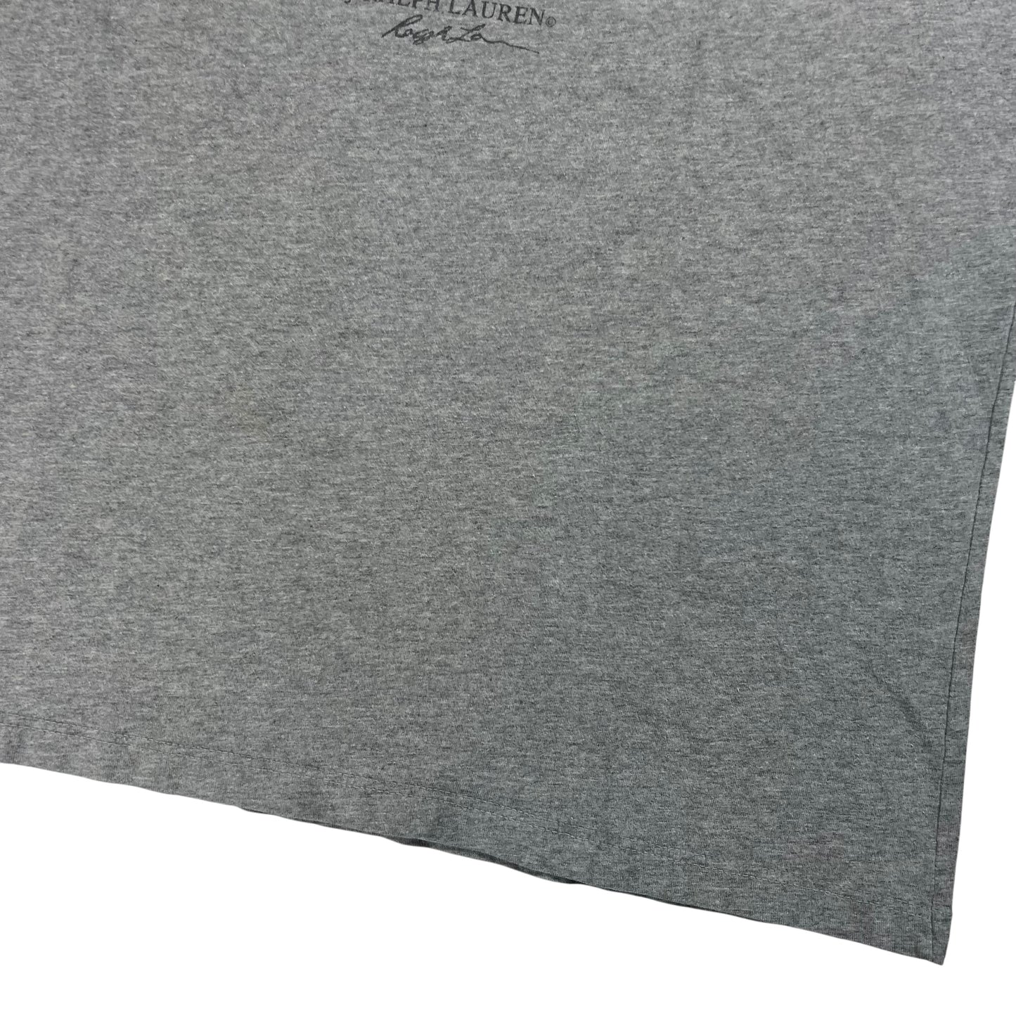 Vintage 90s Polo Ralph Lauren Polo Bear USA grey tee (XL)