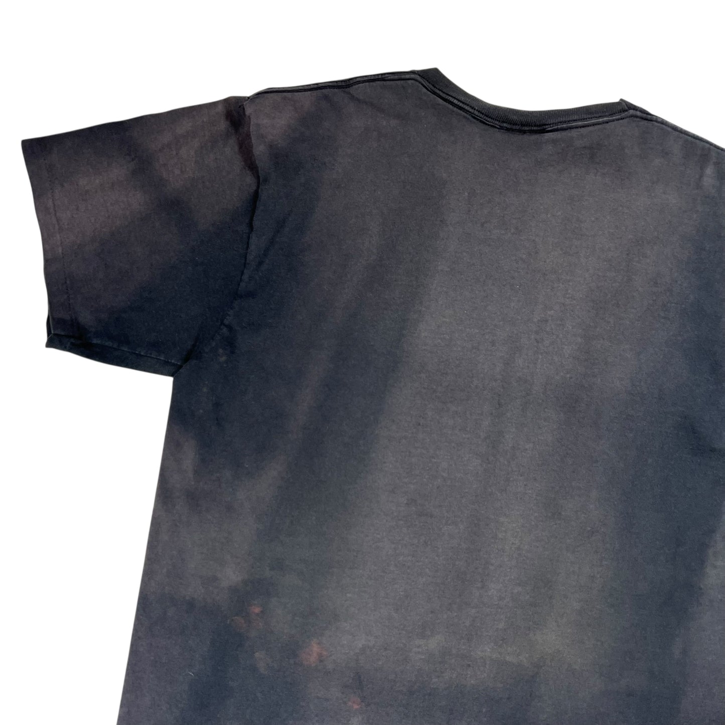 Vintage 90s Insured By Smith & Wesson faded gun tee (L)