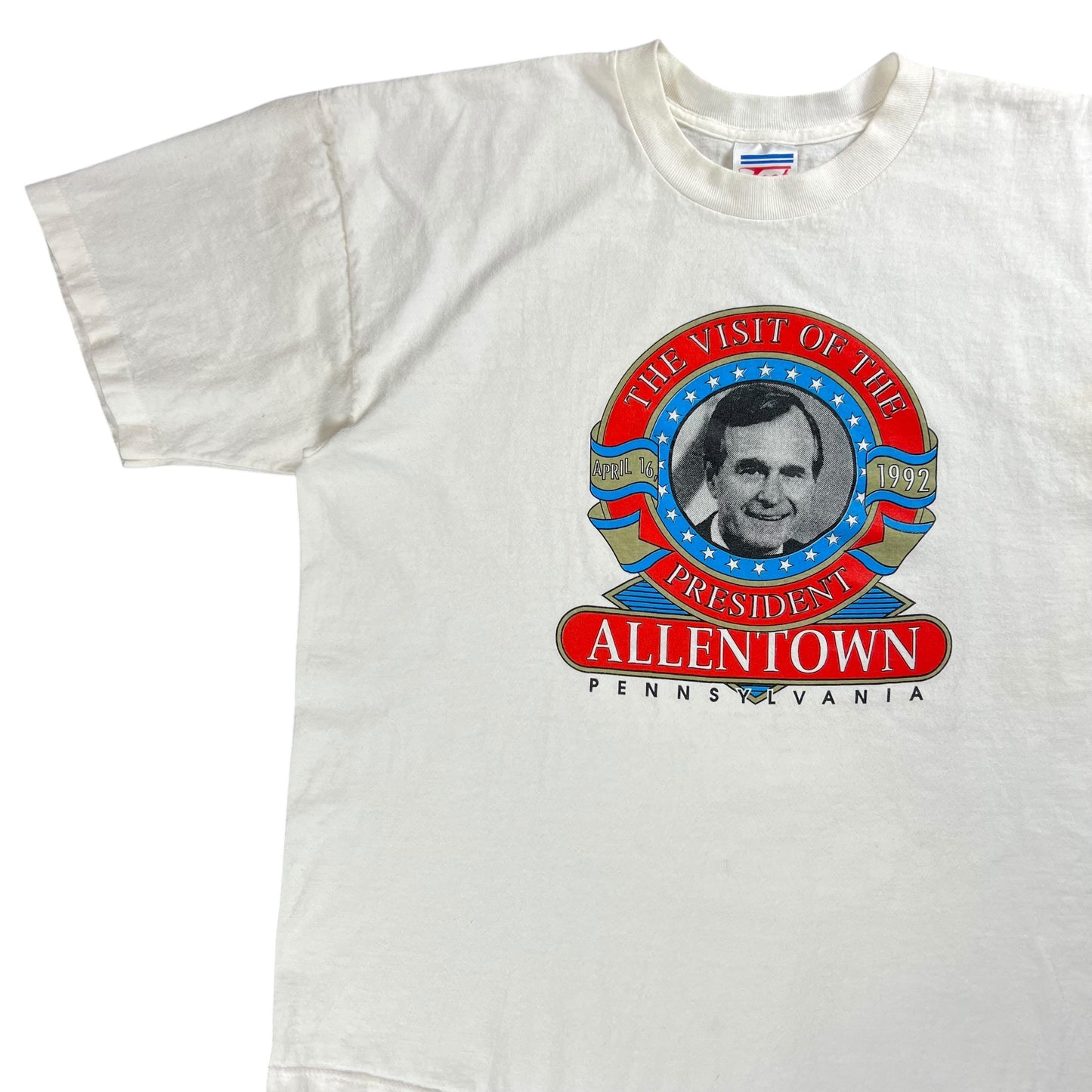 Vintage 1992 George Bush Sr. President tee (XL)