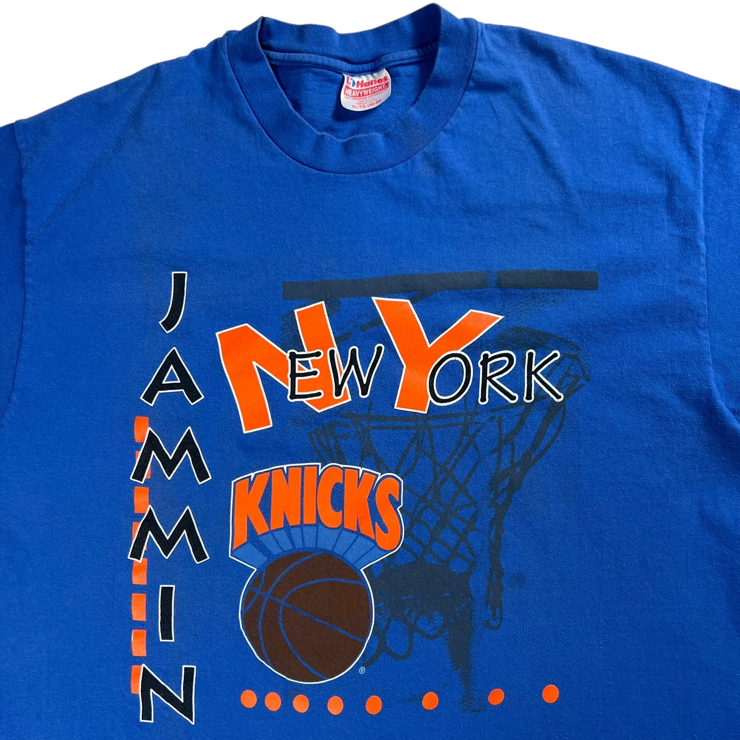 Vintage 90s New York Knicks Jammin’ NBA tee (XL)