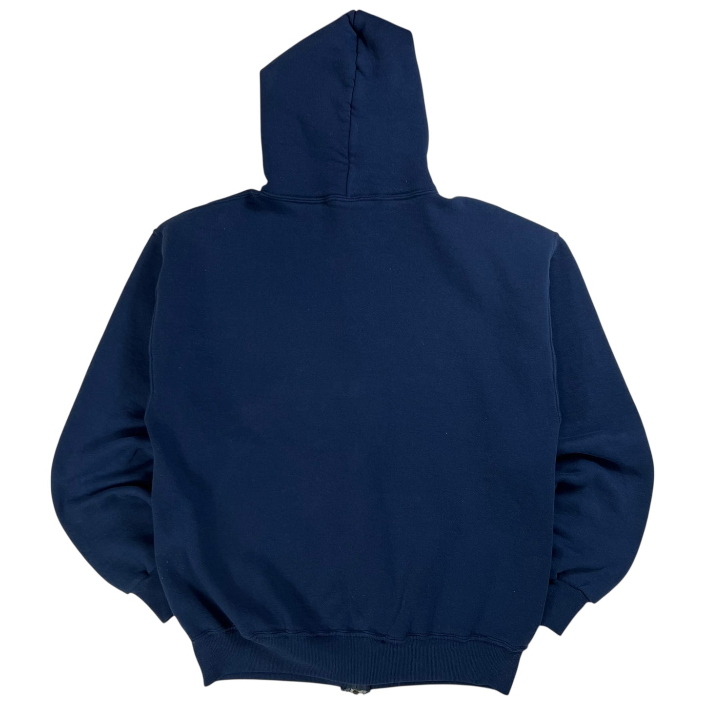 Vintage 90s Russell Athletic navy zip up hoodie (M)