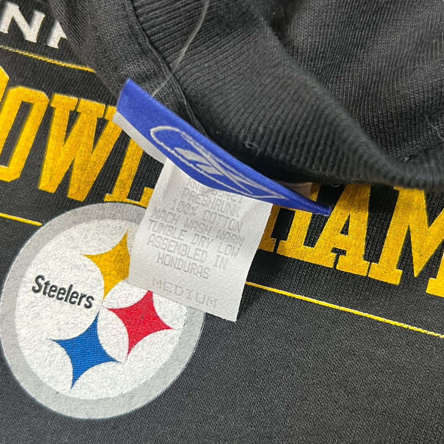 Y2K Reebok Pittsburgh Steelers Super Bowl Champions tee (M/L)