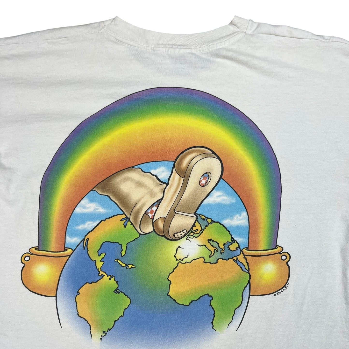 Vintage 1994 Grateful Dead Europe 72 Ice Cream Man band tee (XL)