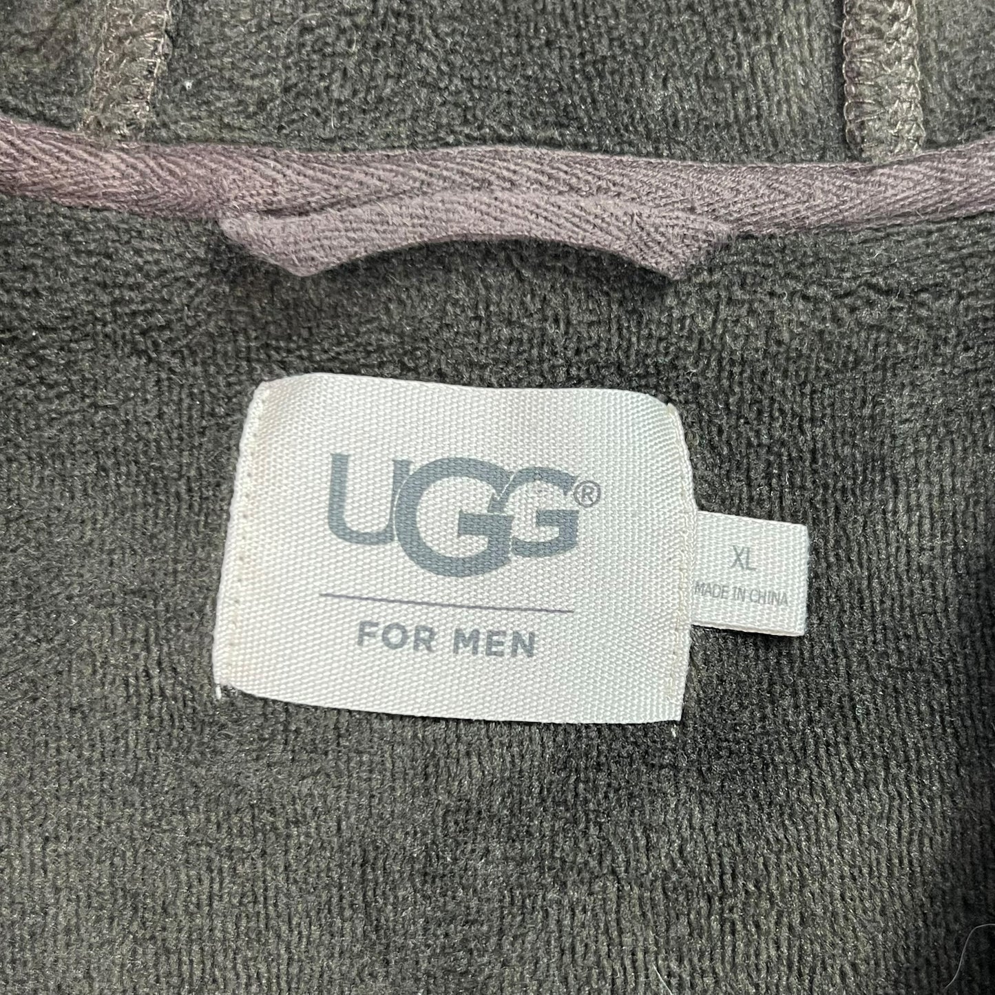 Y2K Ugg for men full zip brown hoodie (XL)