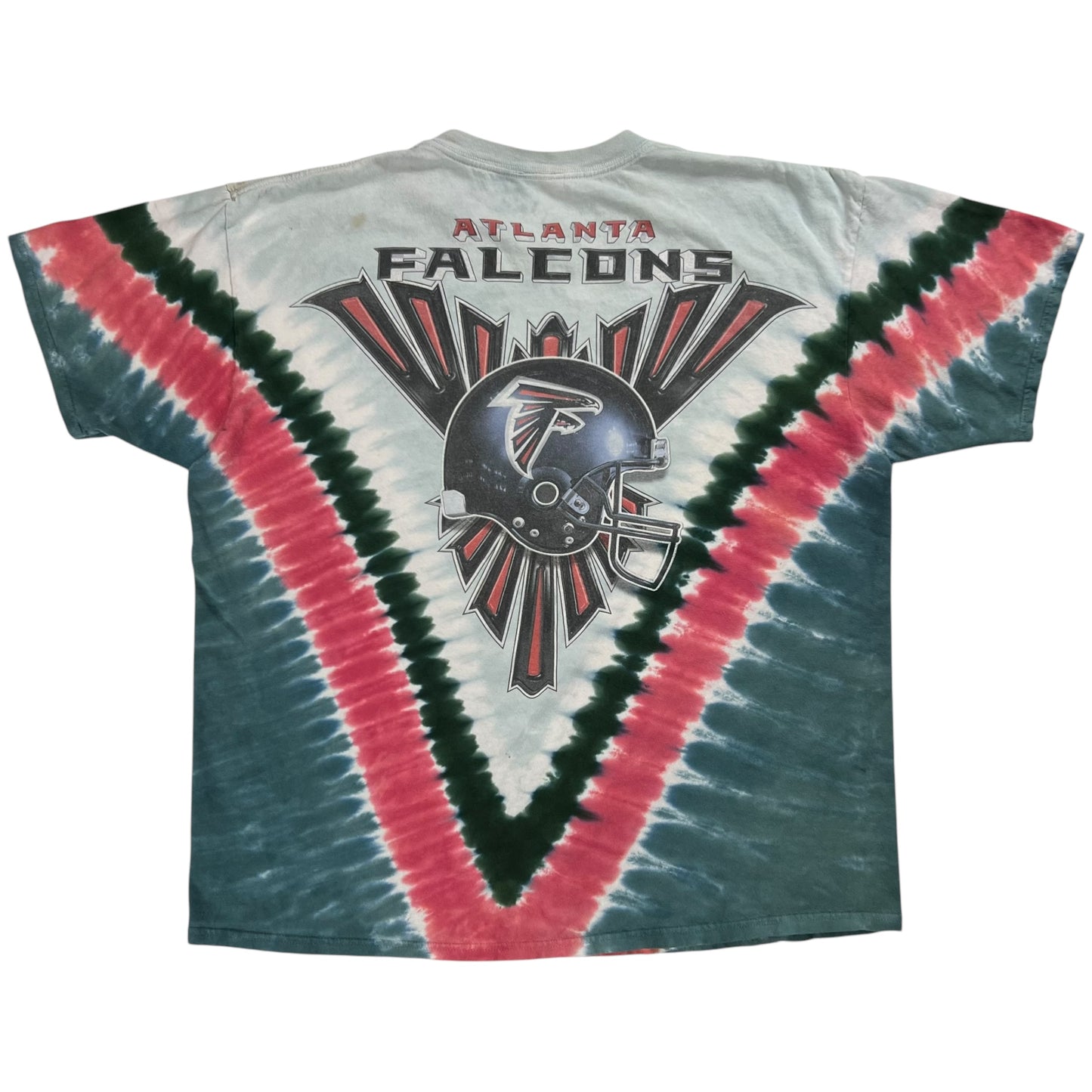 Vintage Y2K Atlanta Falcons tie dye tee (XL)