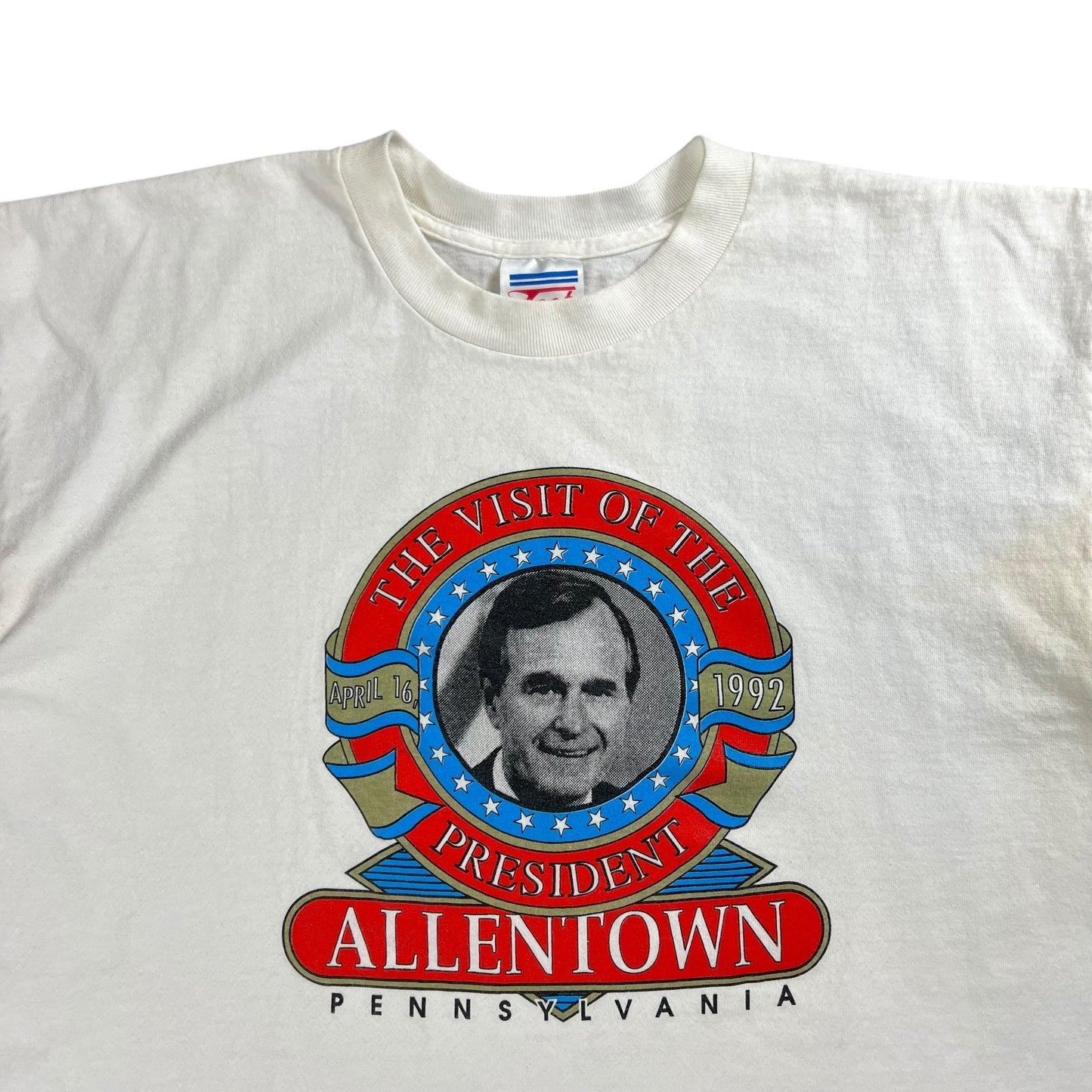Vintage 1992 George Bush Sr. President tee (XL)