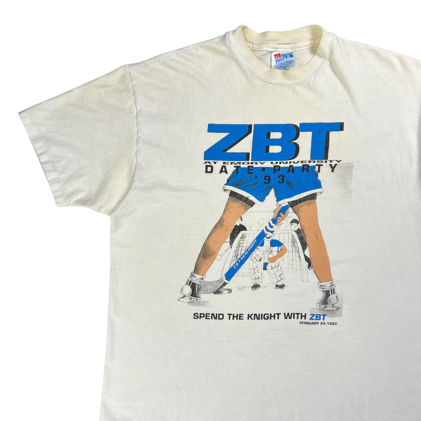 Vintage 1993 Emory University ZBT Date Party tee (XL)