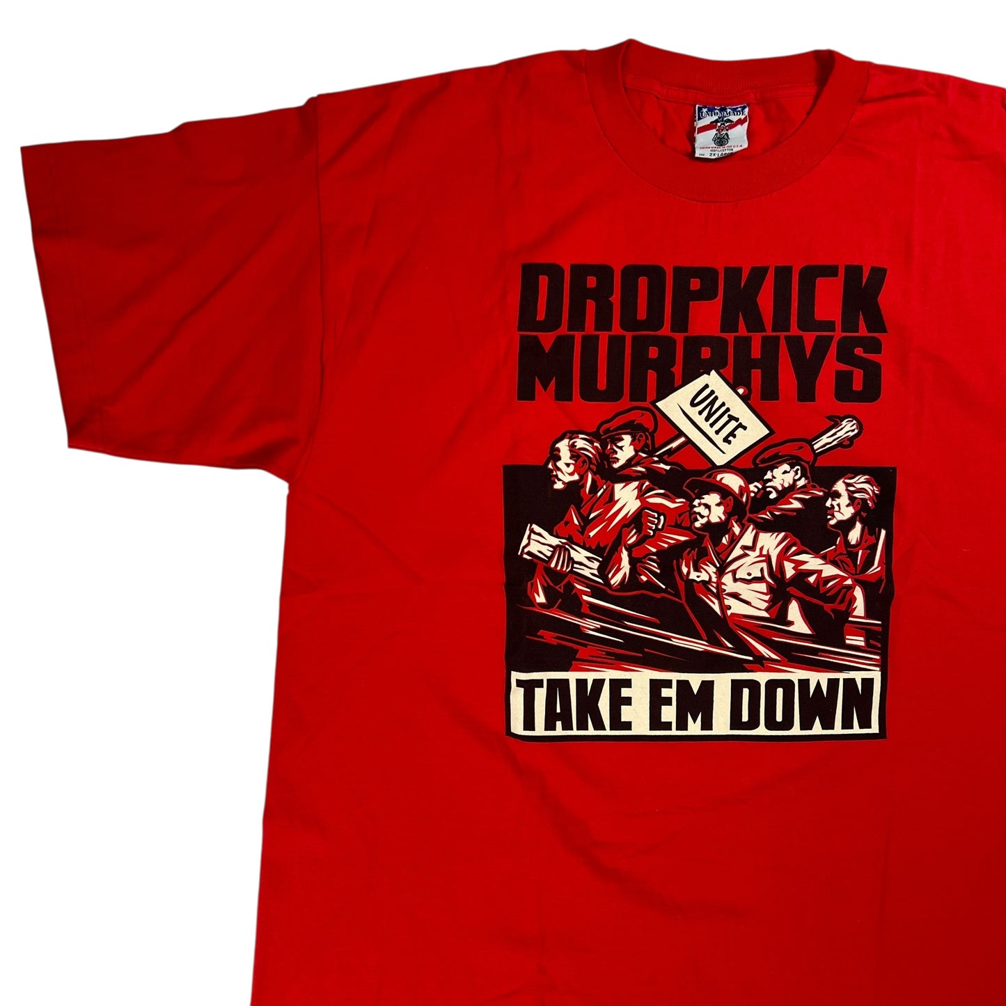 Vintage Y2K Dropkick Murphy’s Irish Punk band UNITE tee (XXL)