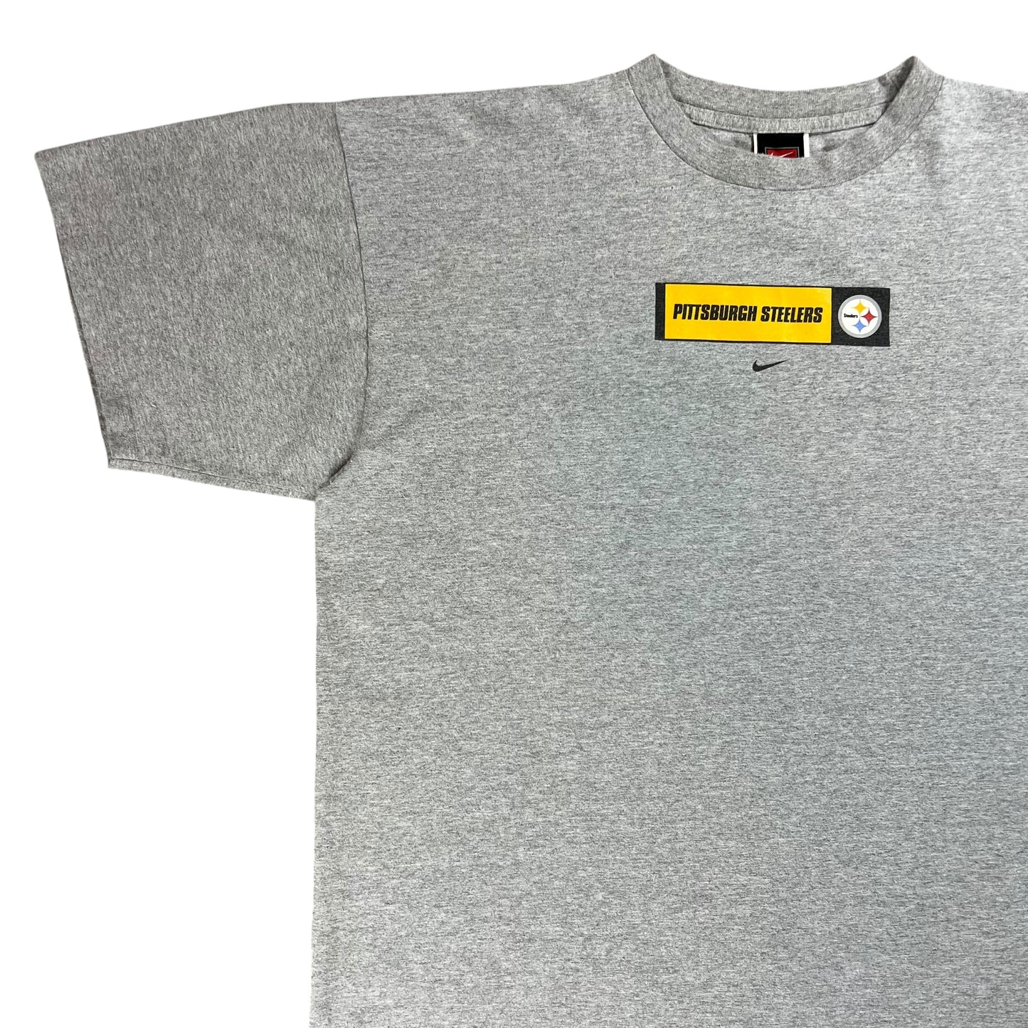 Vintage Y2K Nike Pittsburgh Steelers center swoosh tee (XXL)