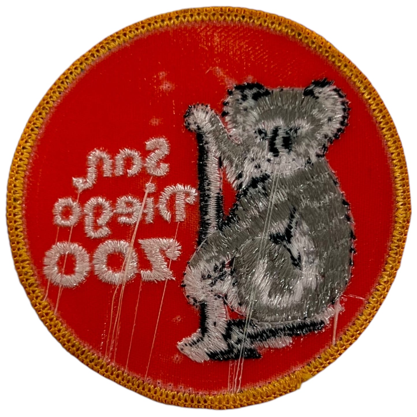 Vintage 1970s San Diego Zoo Kuala Patch