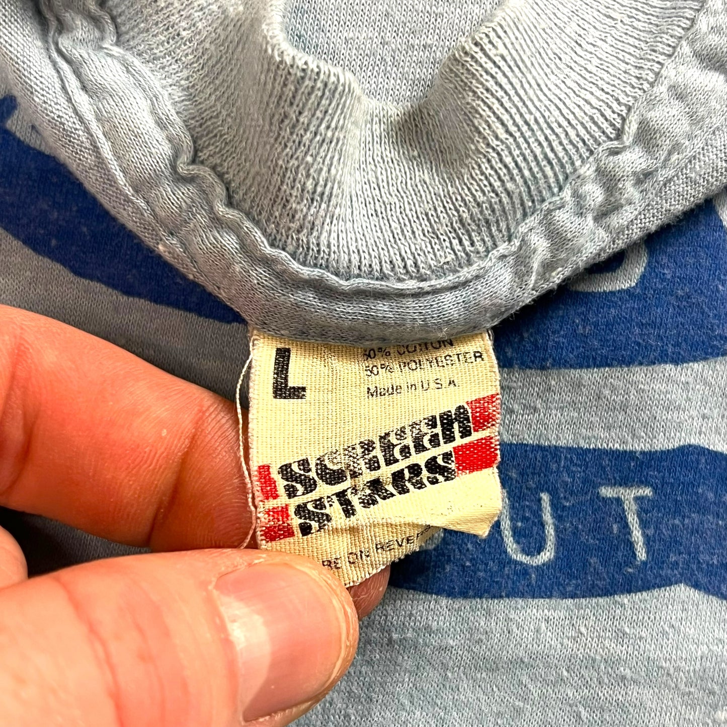 Vintage 80s Thunder and Pride IN OSUT military tee (S)