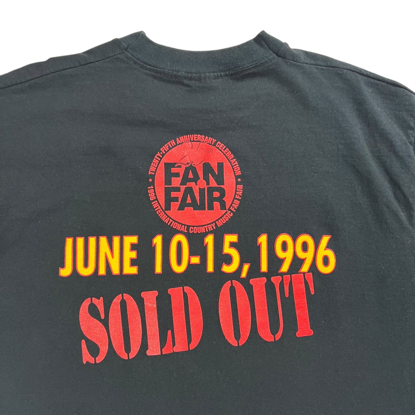 Vintage 1996 Country Music Fan Fair tee (XL)