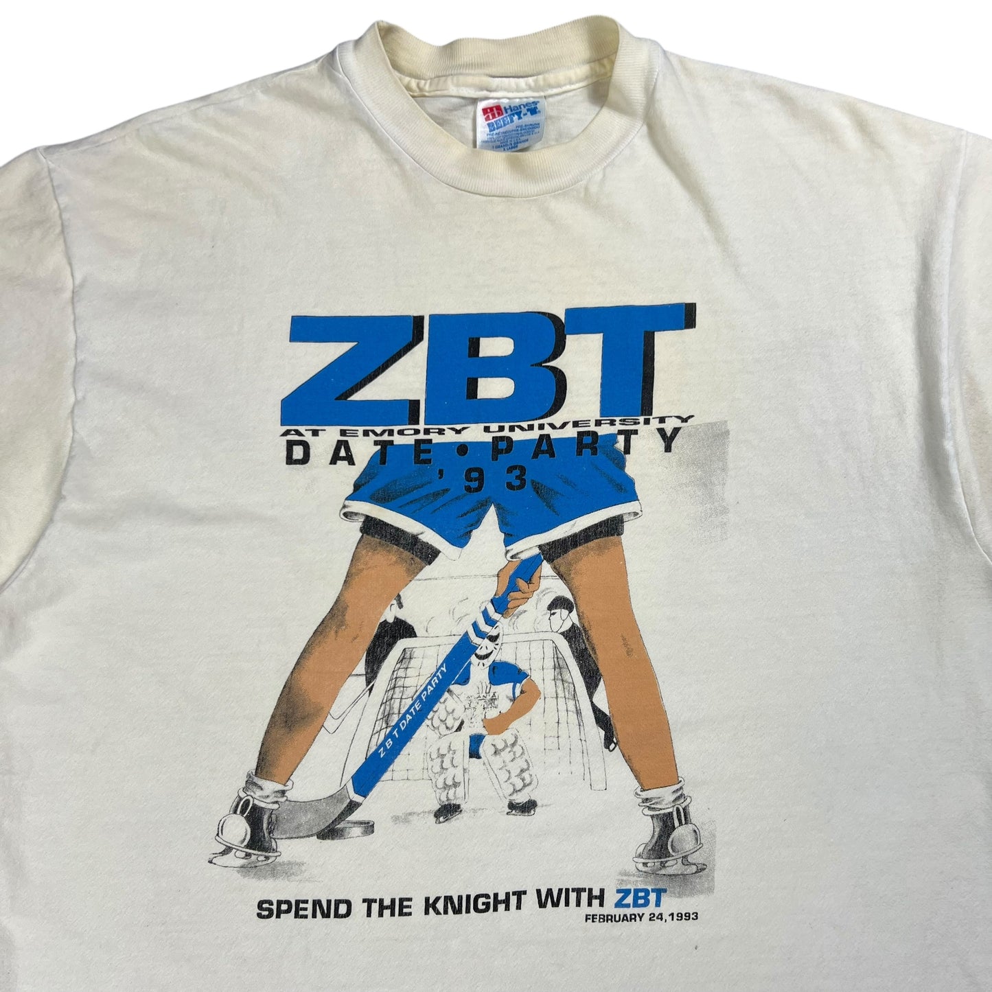 Vintage 1993 Emory University ZBT Date Party tee (XL)