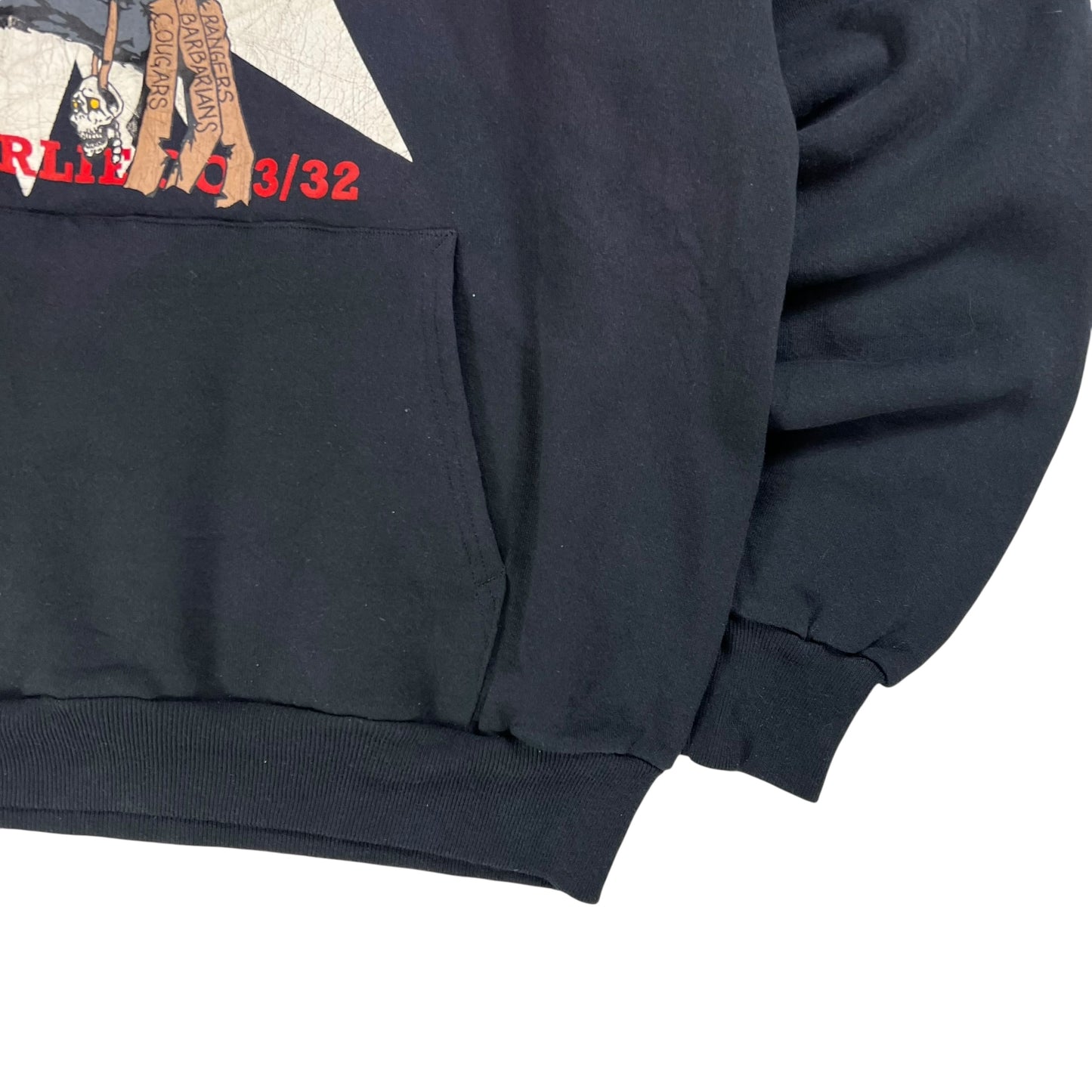 Vintage 90s United States Marines wolf pack hoodie (L)