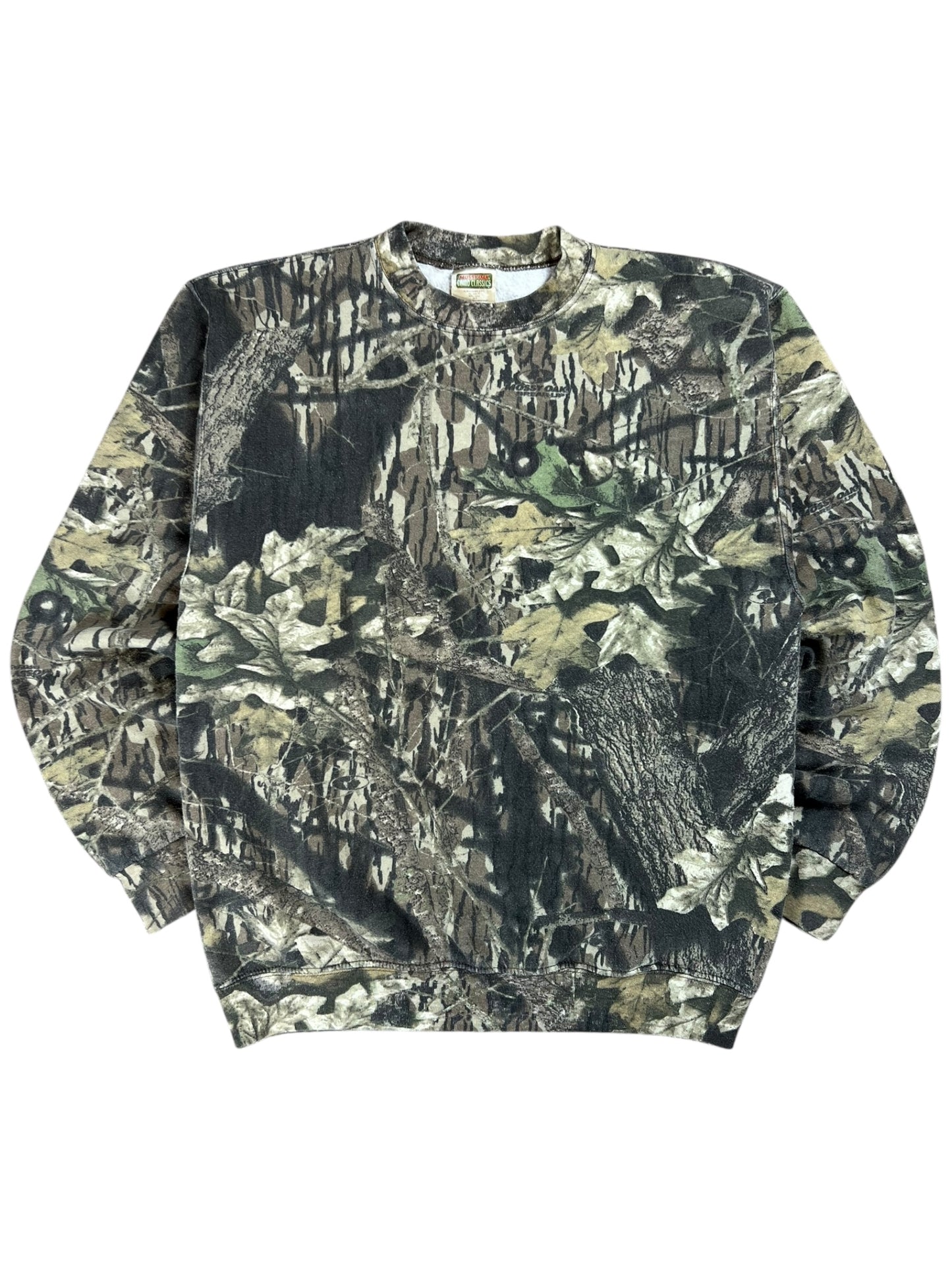 Vintage Y2K Mossy Oak Camo Crewneck (M)