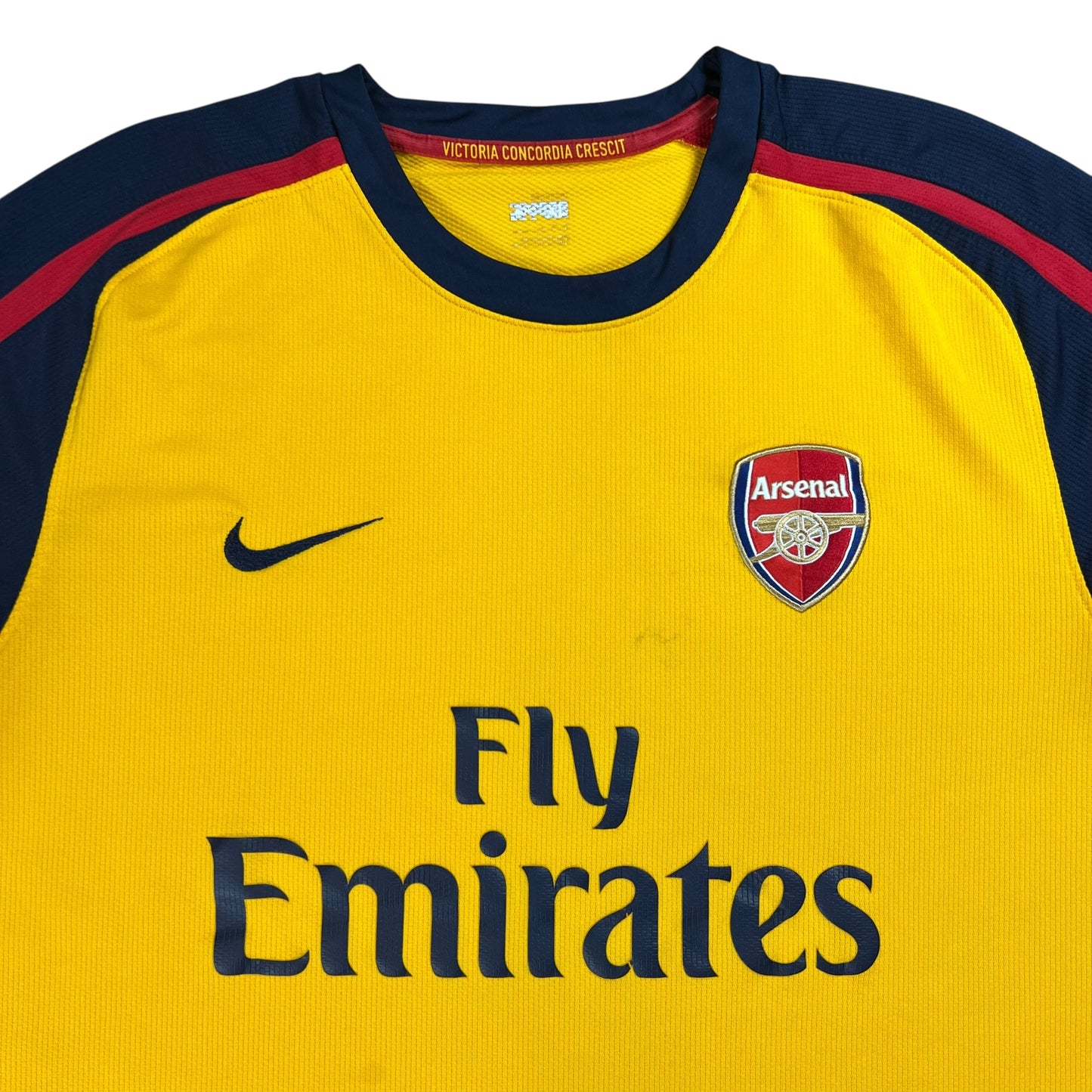 2009 Nike Arsenal Fly Emirates soccer jersey (XL)