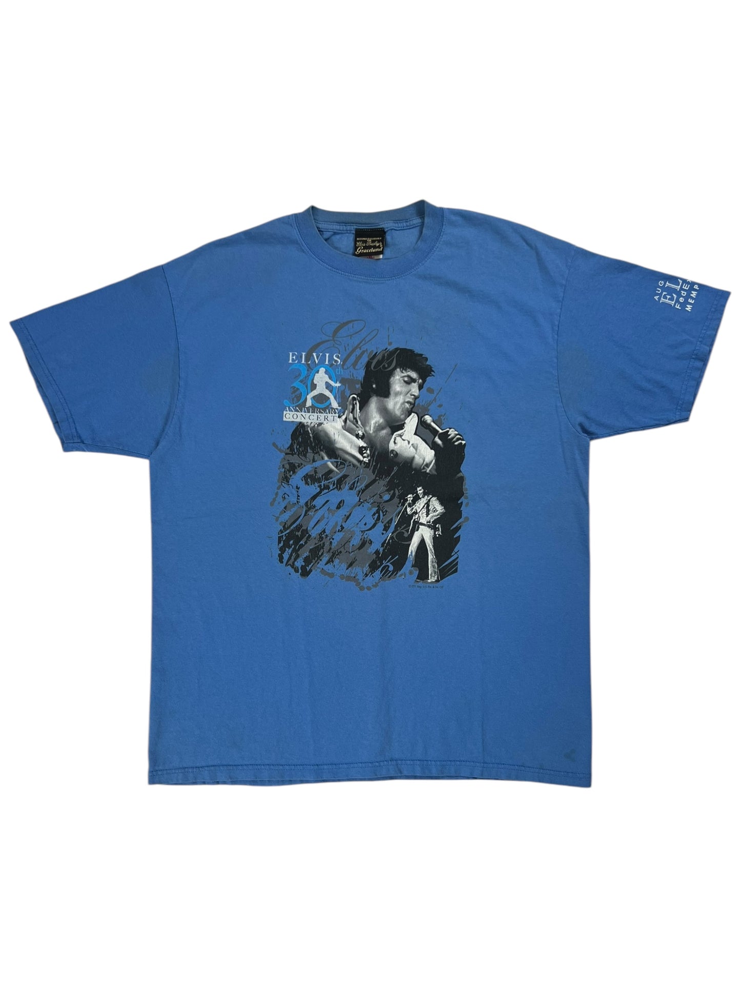 Vintage 2007 Elvis Presley 30th anniversary concert tee (XL)