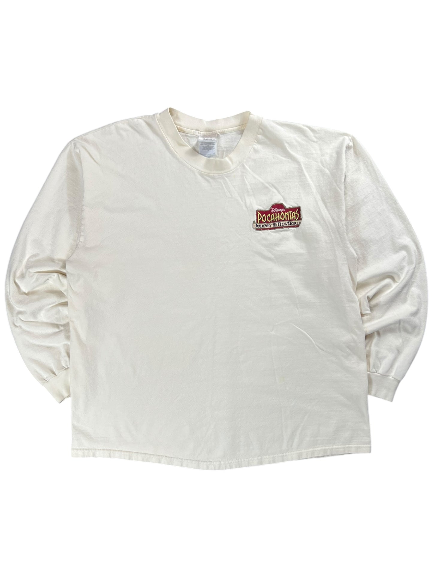 Vintage 90s Disney Pocahontas Journey to a New World long sleeve (XL)