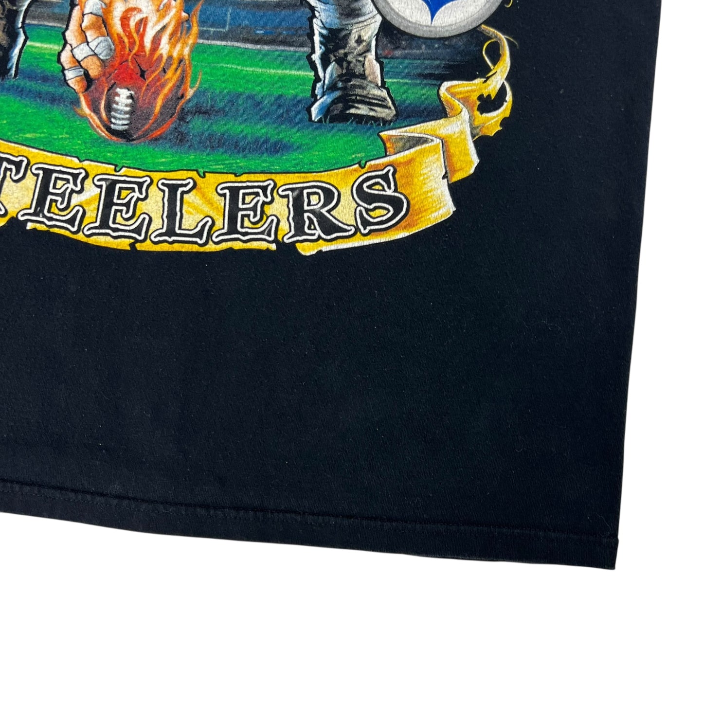 Vintage Y2K Pittsburgh Steelers big graphic tee (M)