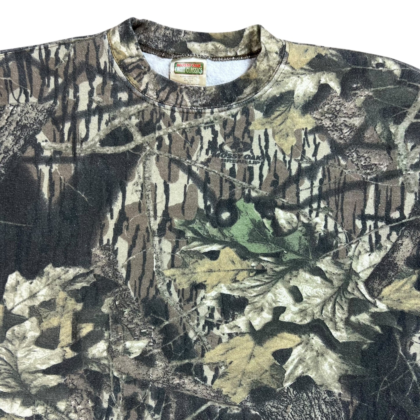 Vintage Y2K Mossy Oak Camo Crewneck (M)