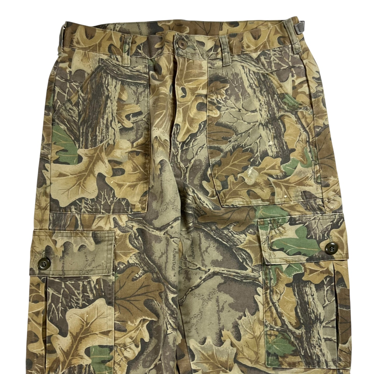 Vintage 90s Camouflage camo gear USA made cargo pants (33x30)