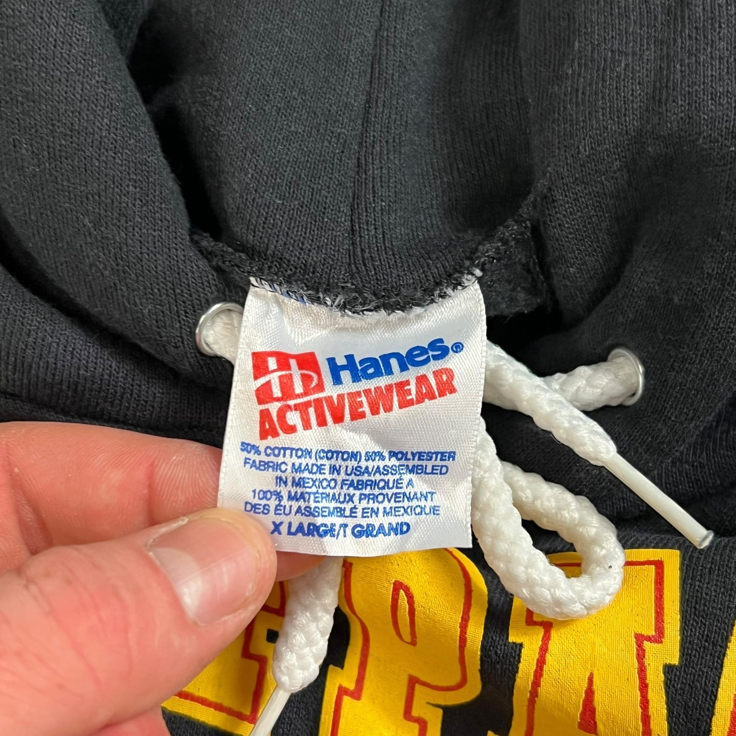 Vintage 90s United States Marines wolf pack hoodie (L)