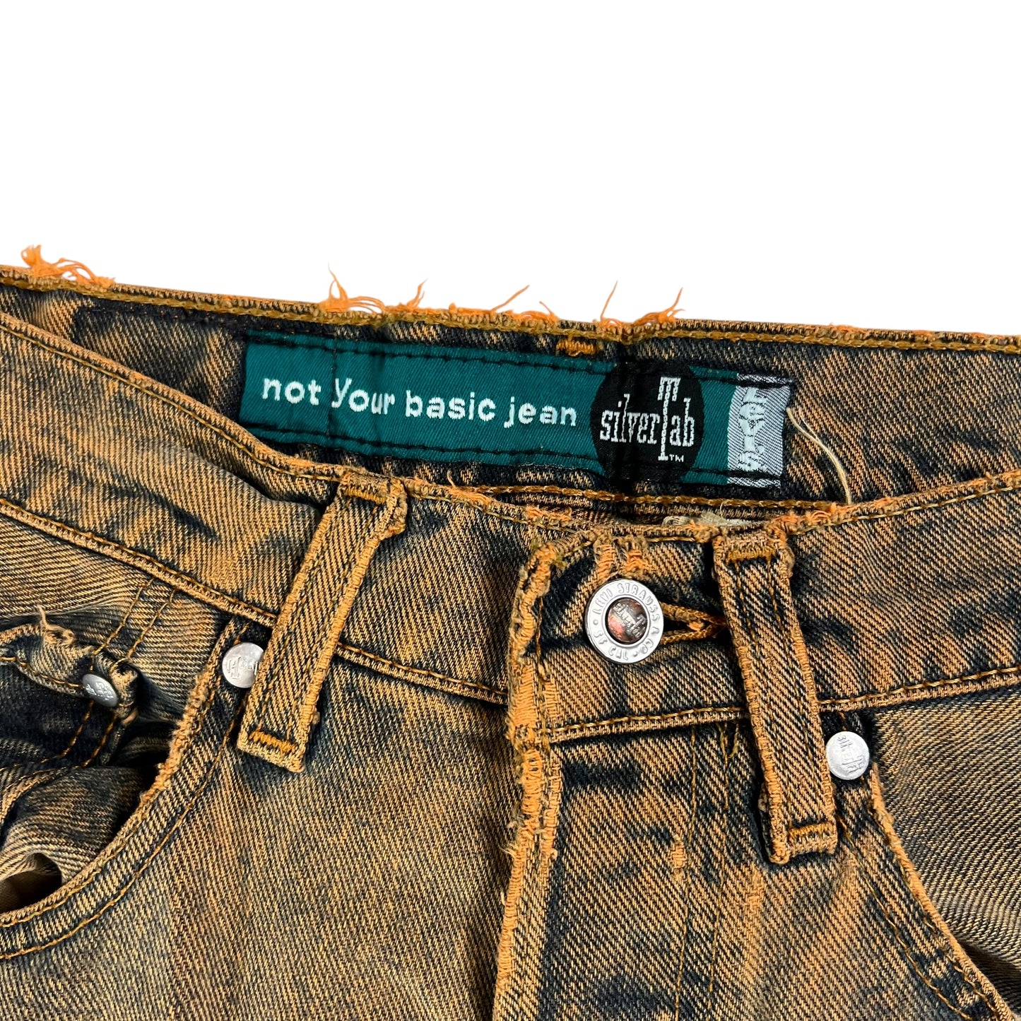 Vintage Y2K Levi’s Silver Tab overdye women’s baggy denim jeans (27x30)