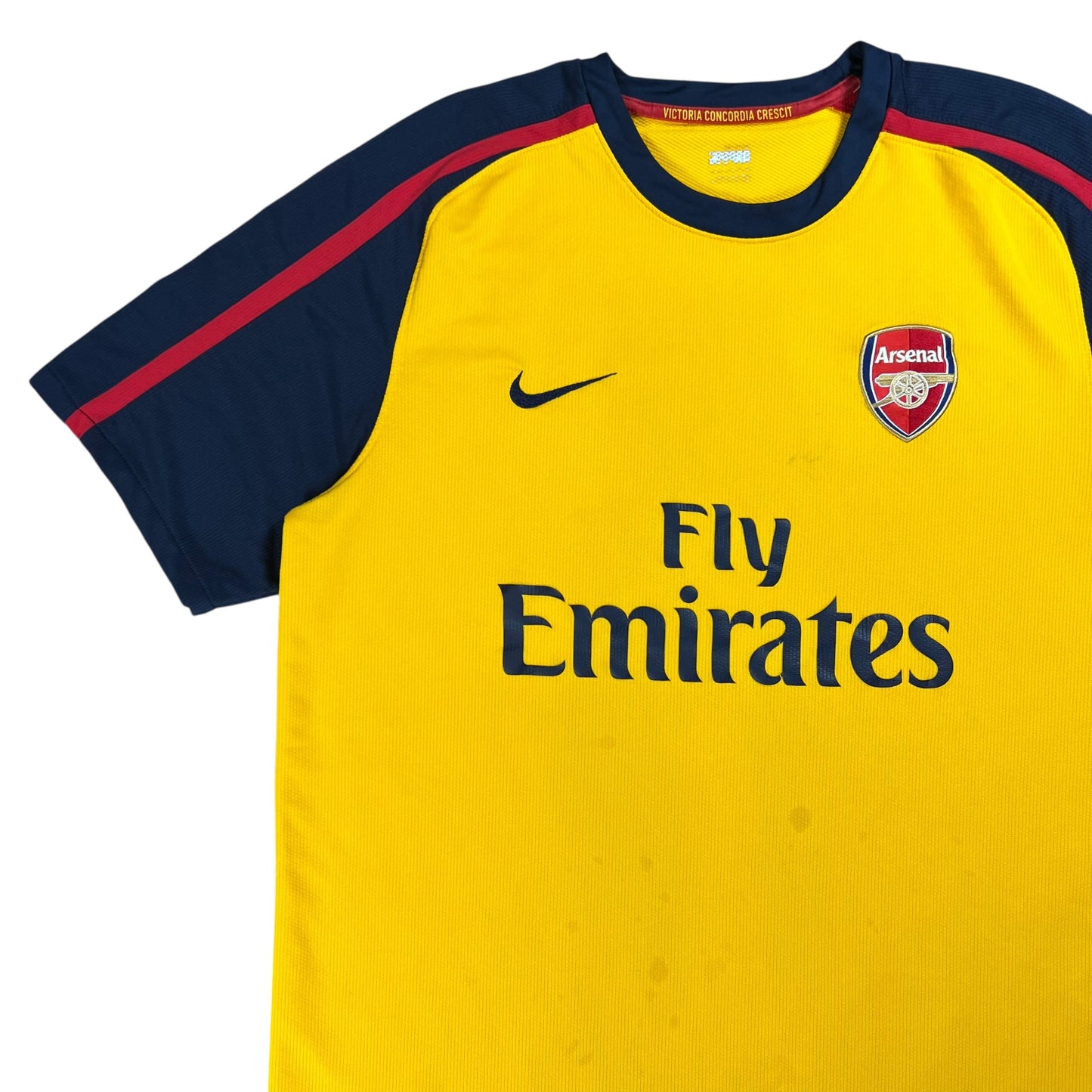 2009 Nike Arsenal Fly Emirates soccer jersey (XL)