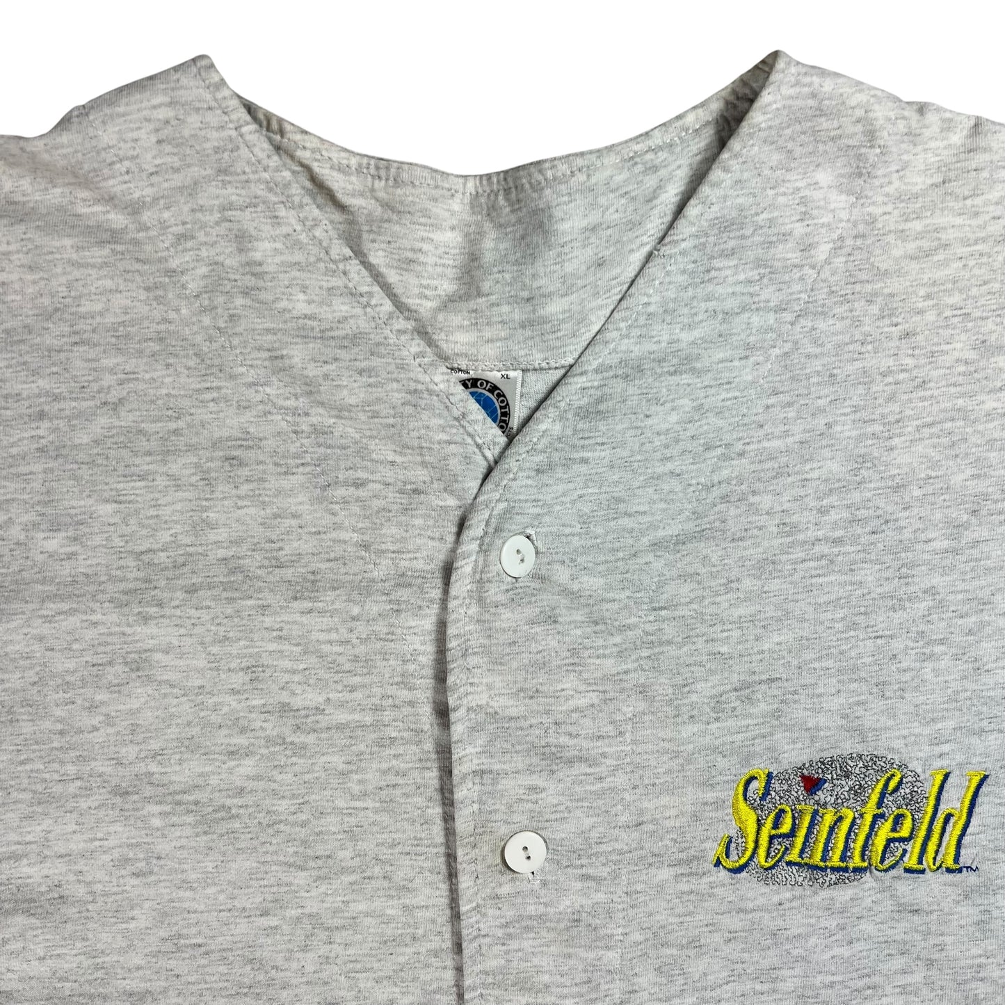 Vintage 90s Seinfeld TV show promo baseball jersey (L)