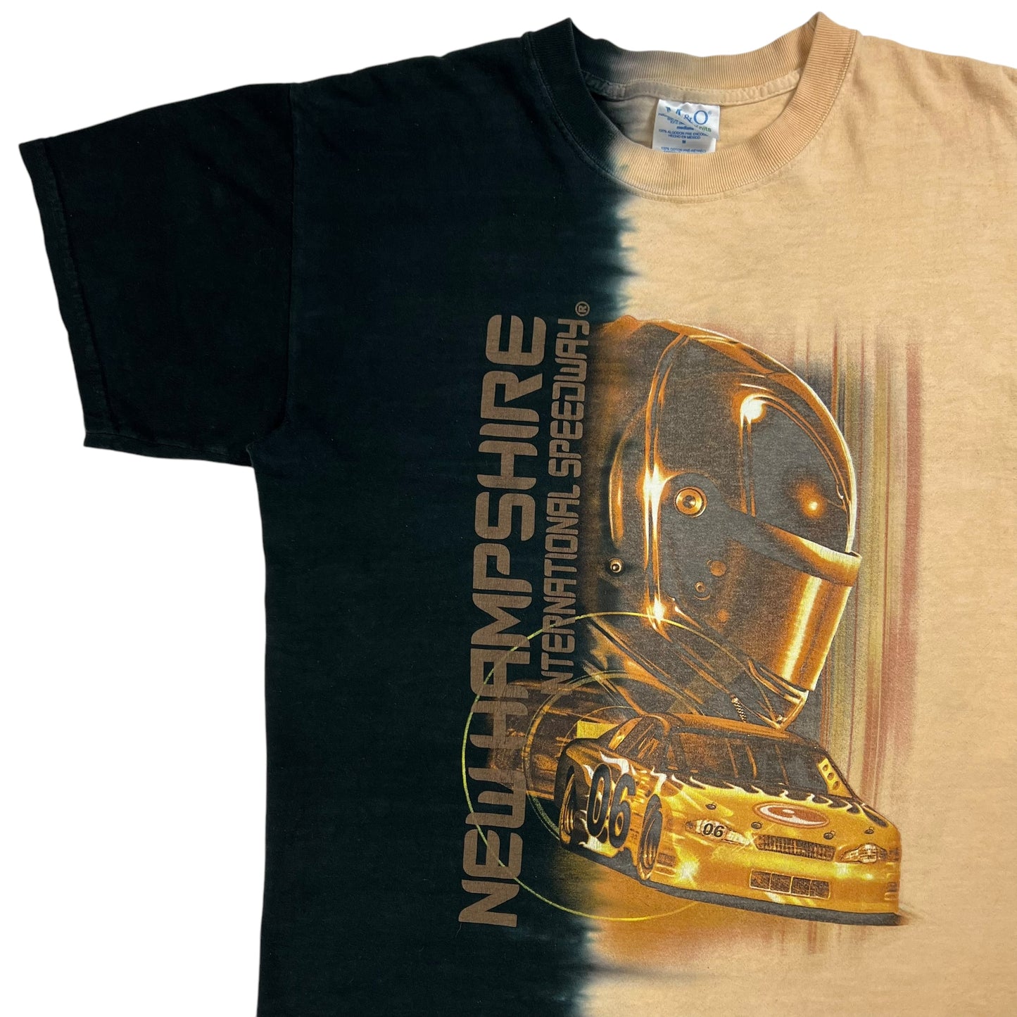 Vintage Y2K New Hampshire International Speedway tie dye racing tee (L)