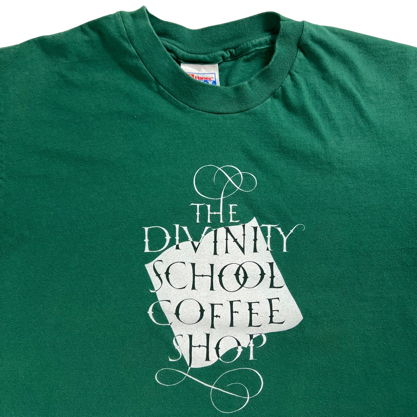 Vintage 90s The Divinity School Coffee Shop tee (L)