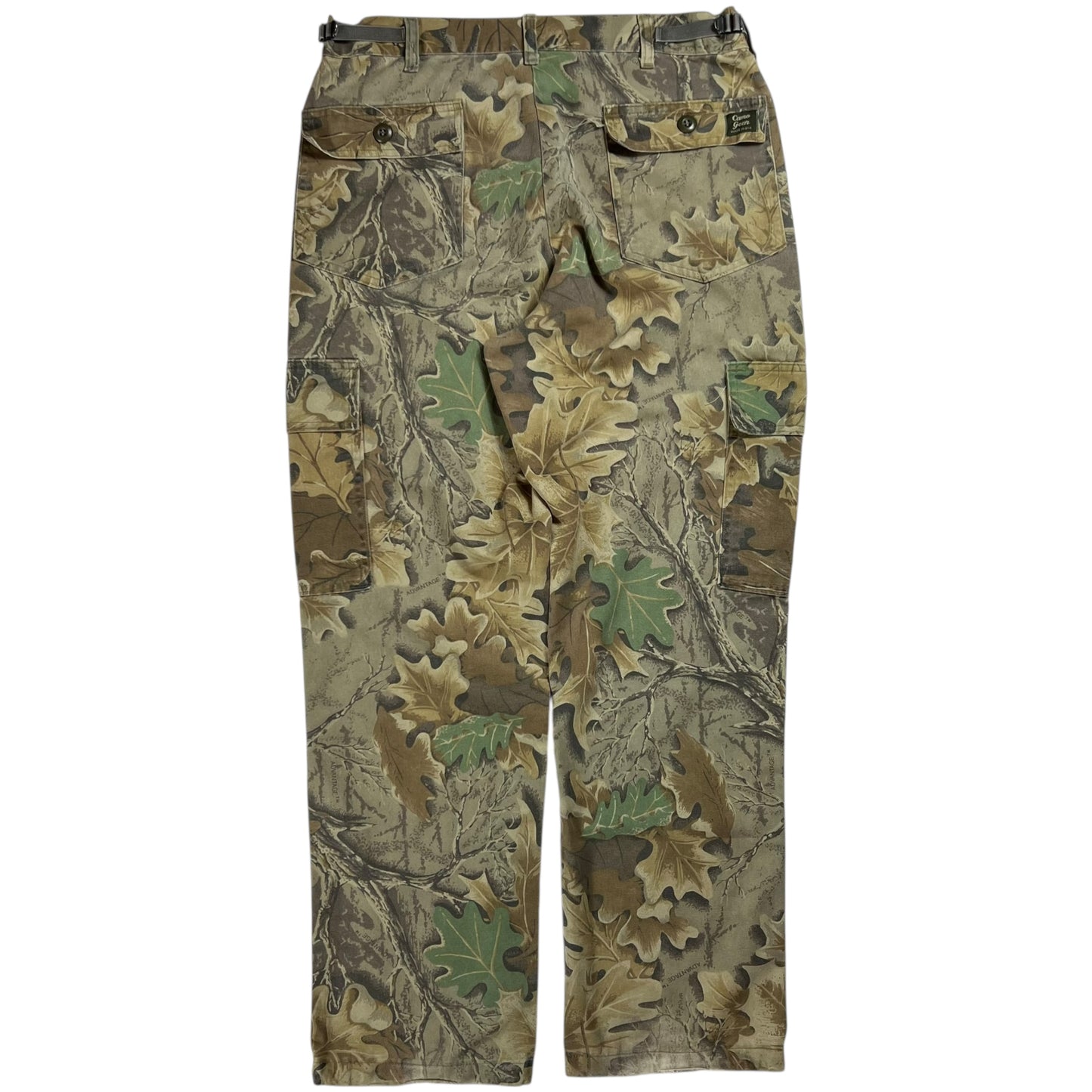 Vintage 90s Camouflage camo gear USA made cargo pants (33x30)