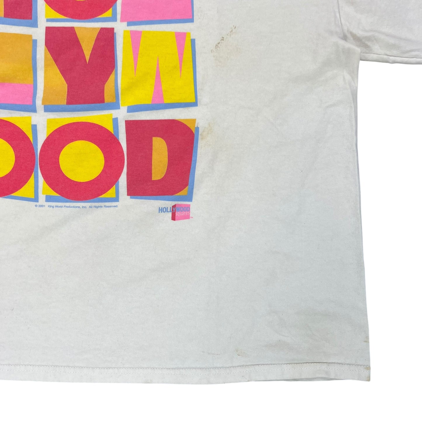 Vintage 2001 Hollywood Squares game show tee (XL)