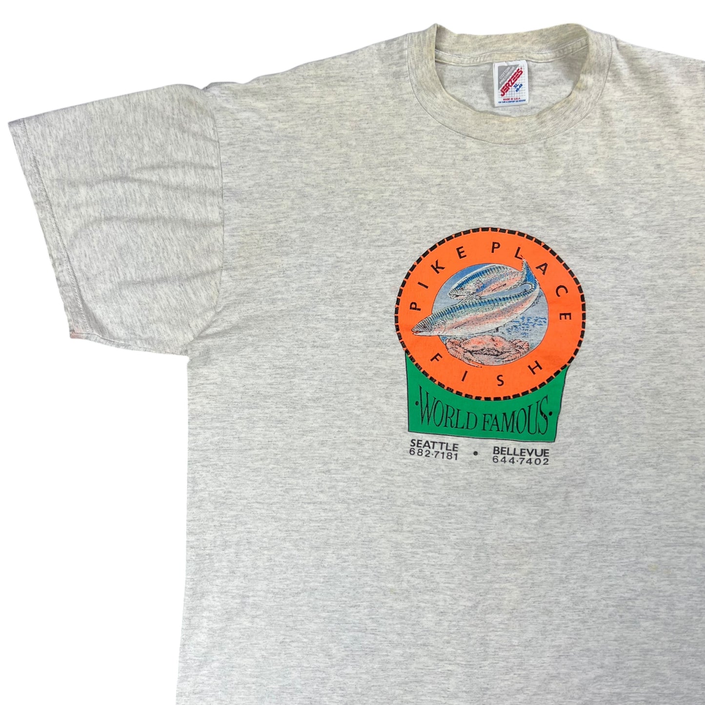 Vintage 90s Pike Place World Famous Fish tee (XL)