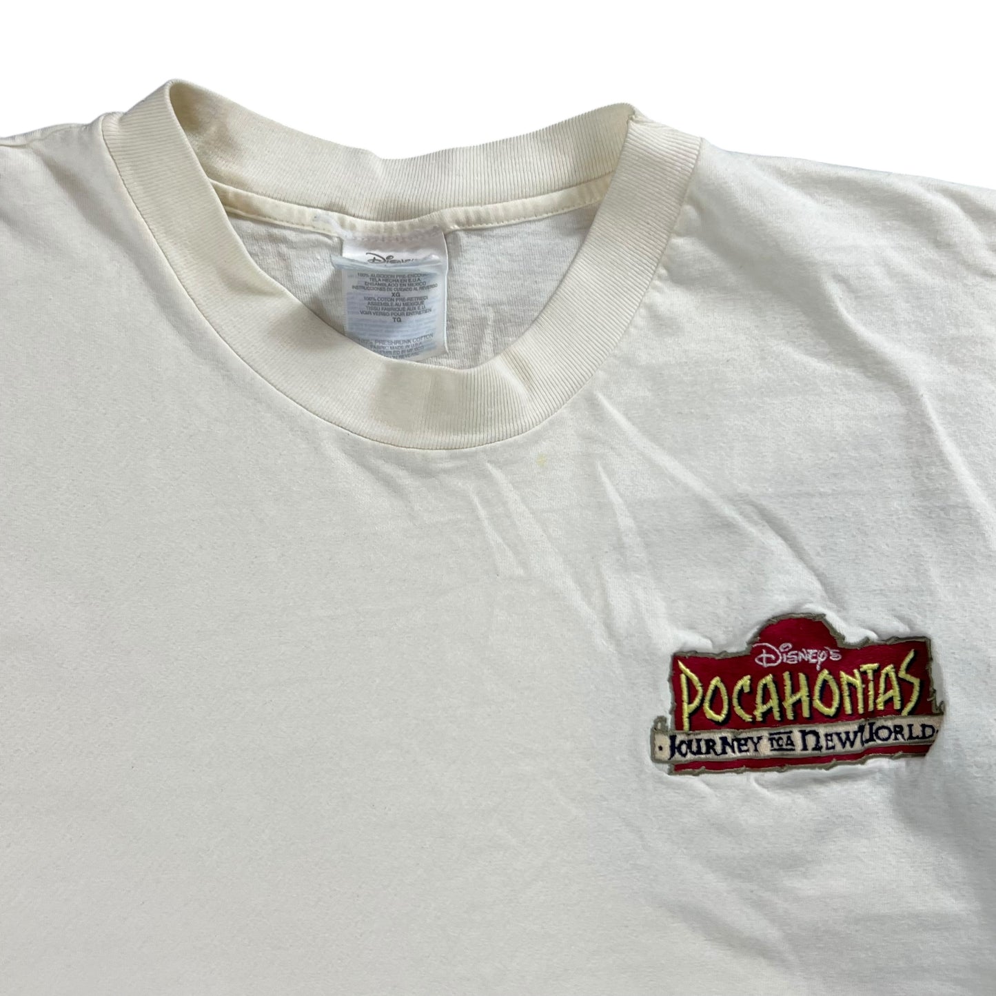 Vintage 90s Disney Pocahontas Journey to a New World long sleeve (XL)