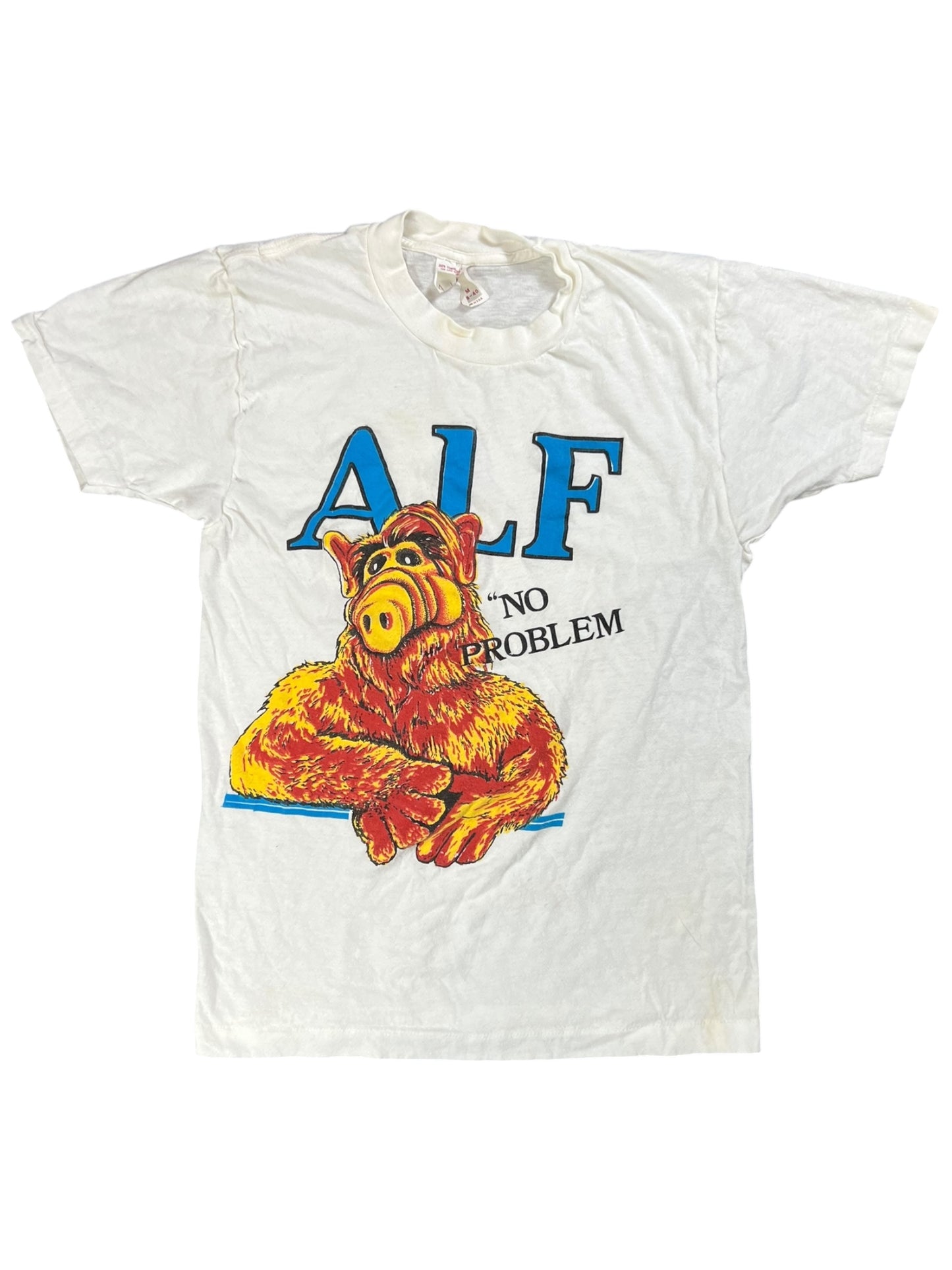 Vintage 80s ALF “No Problem” tee (S)