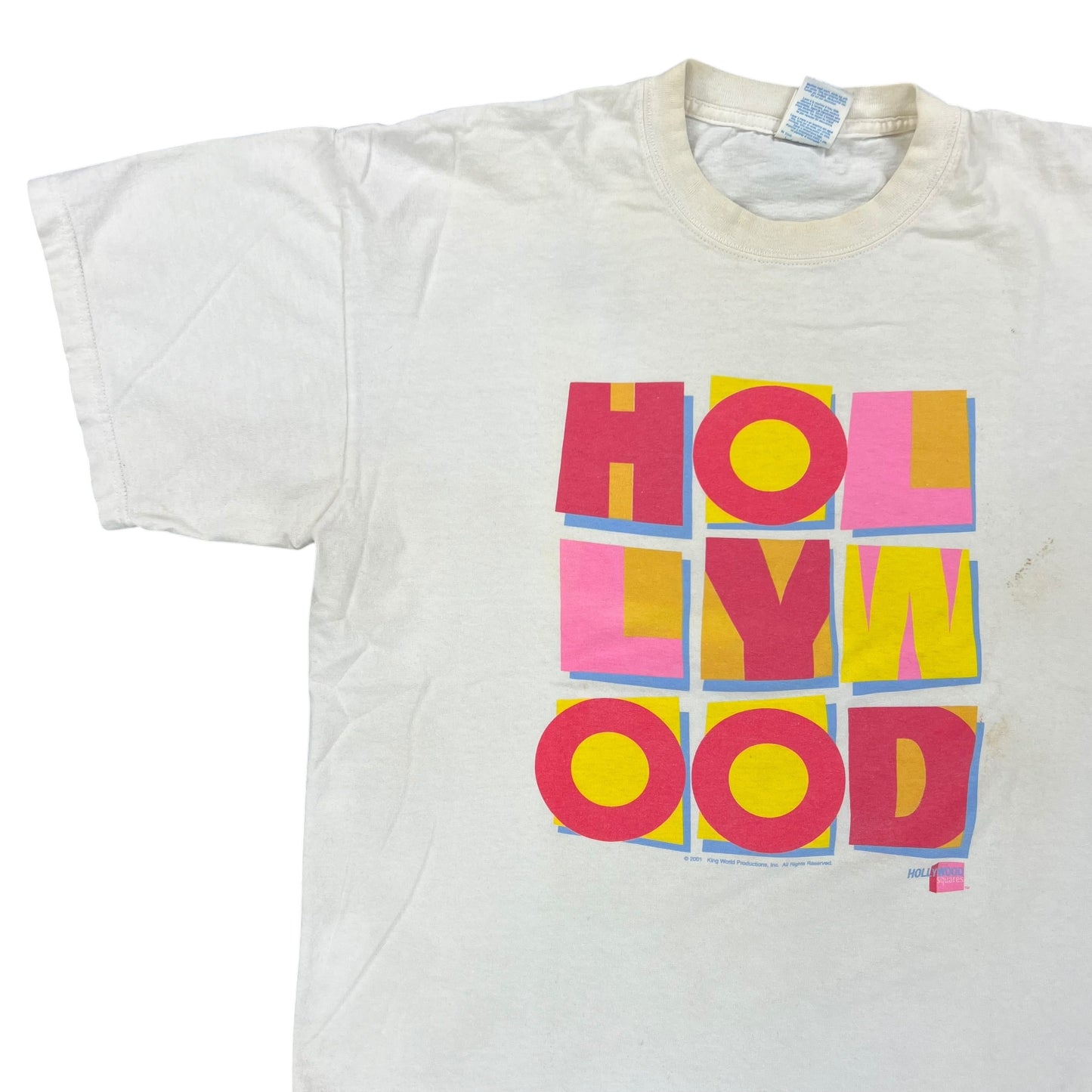 Vintage 2001 Hollywood Squares game show tee (XL)